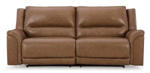 Contemporary Power Reclining Loveseat with Center Console