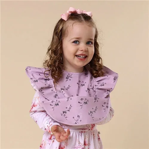 Coral Frill Snuggle Bib