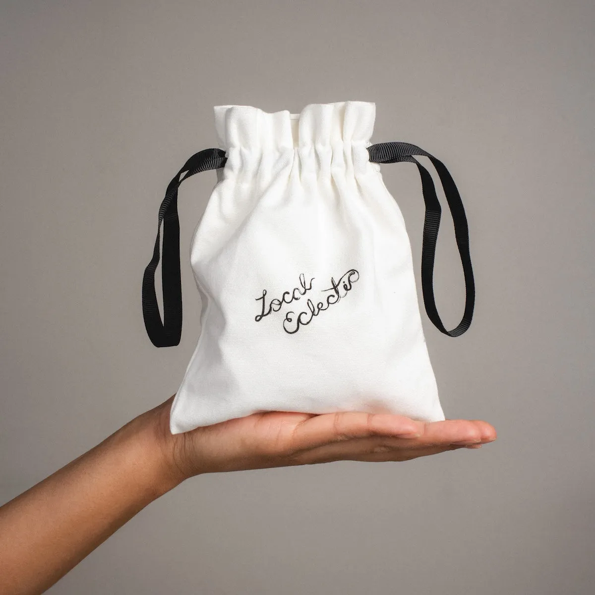 Cotton Jewelry Pouch