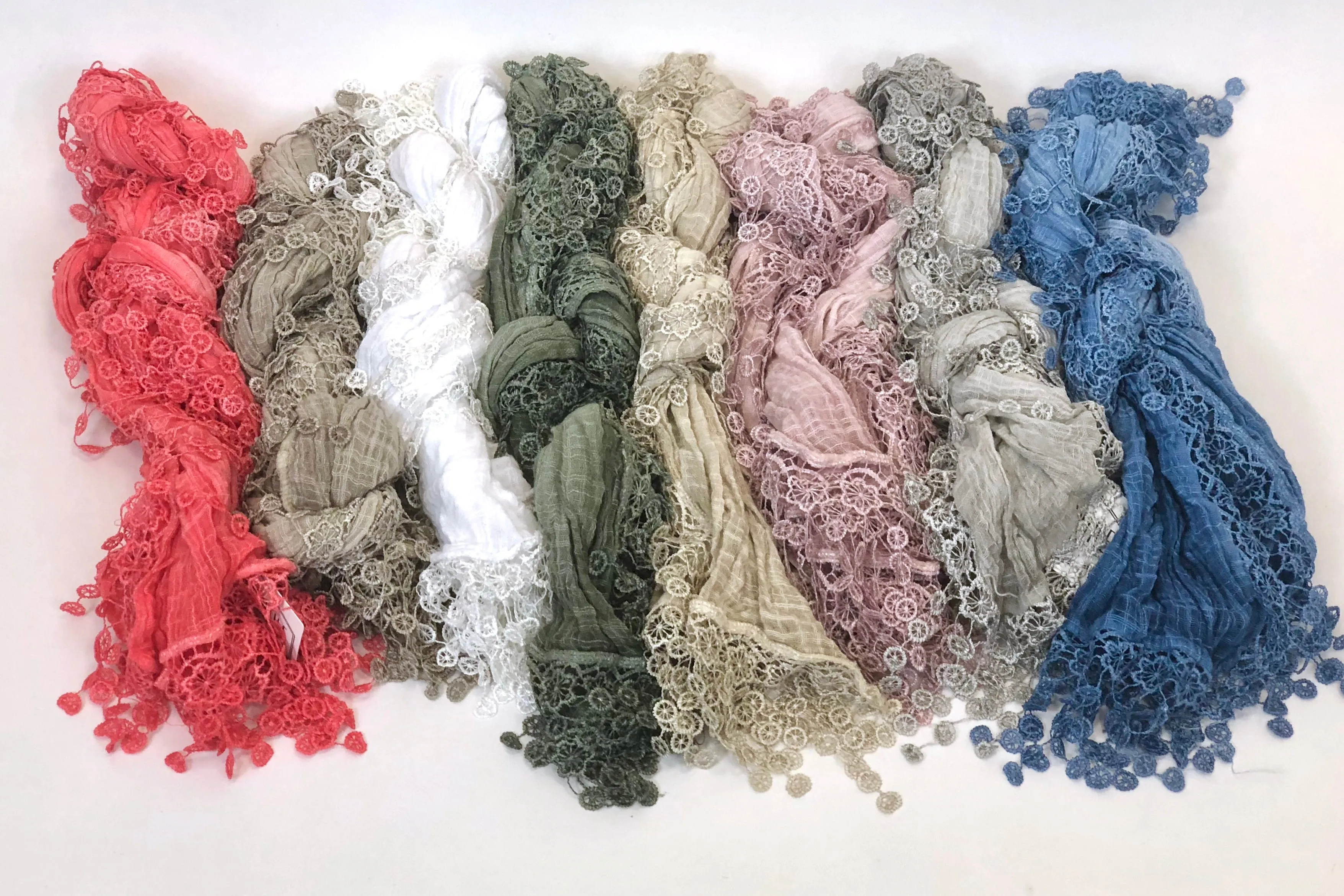 Cotton Tassel Scarf
