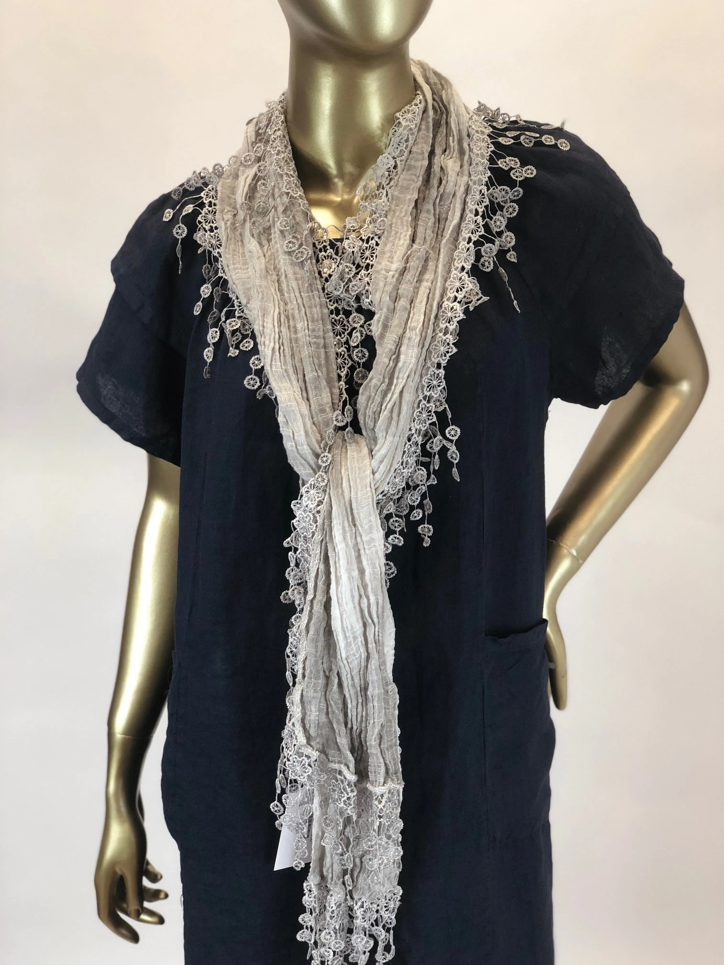 Cotton Tassel Scarf