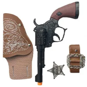 Cowboy Black Gun Set