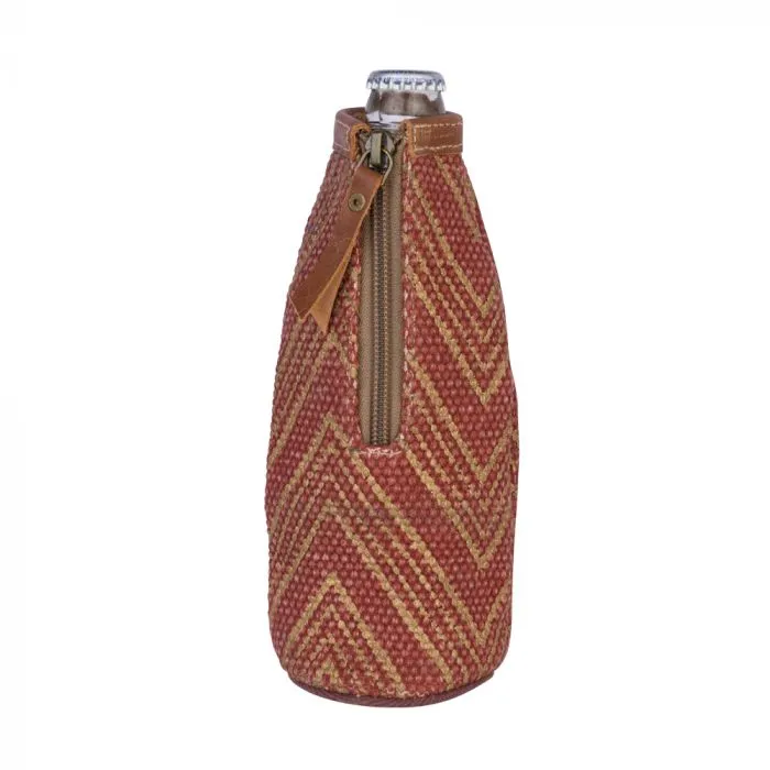 CRIMSON ILLUSIONS BEER BOTTLE KOOZIE