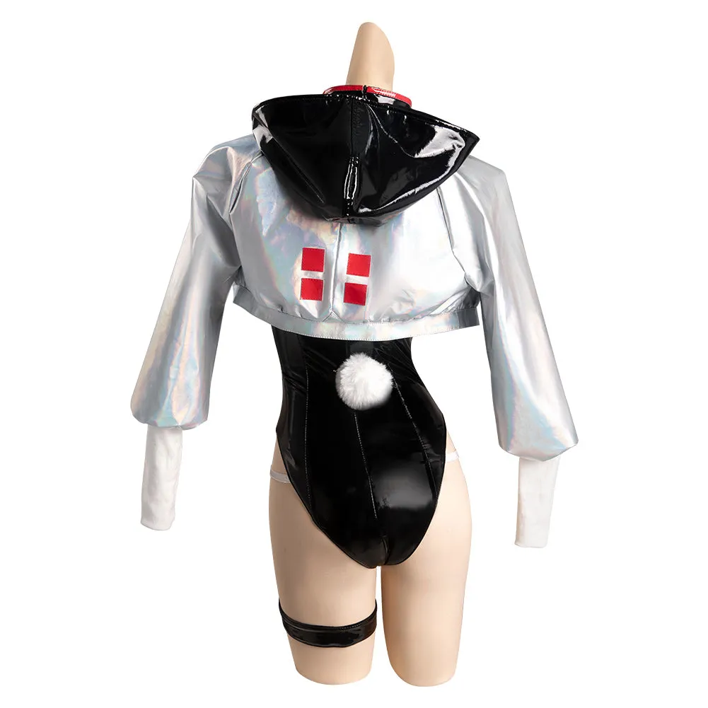 Cyberpunk: Edgerunners-Lucy Cosplay Costume Bunny Girl Jumpsuit Outfits Halloween Carnival Suit