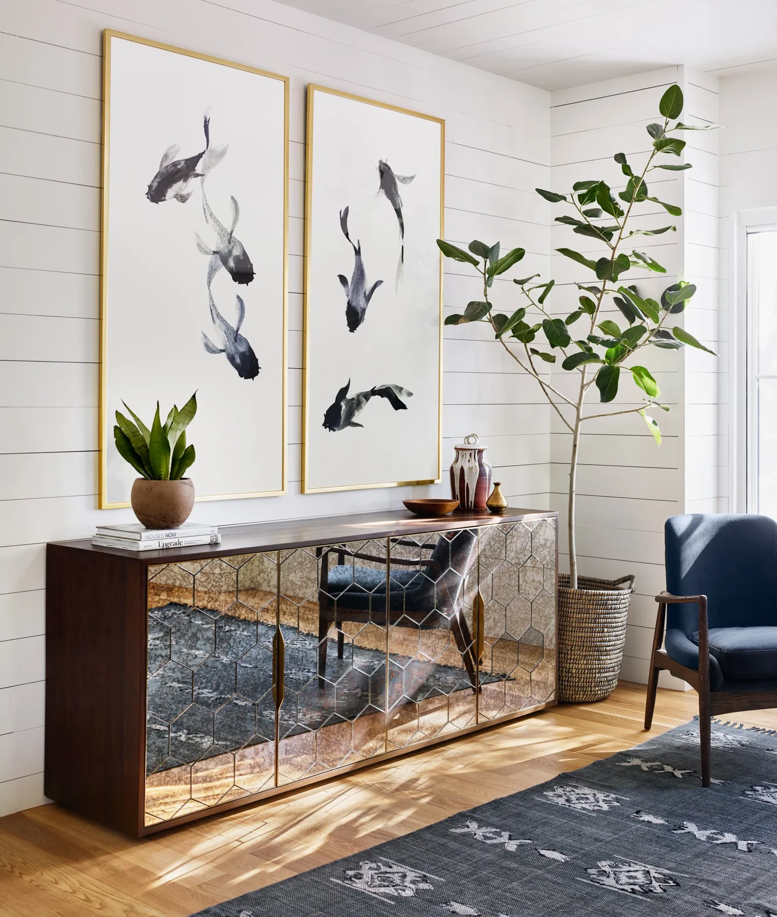 Cybil Sideboard-Dark Walnut