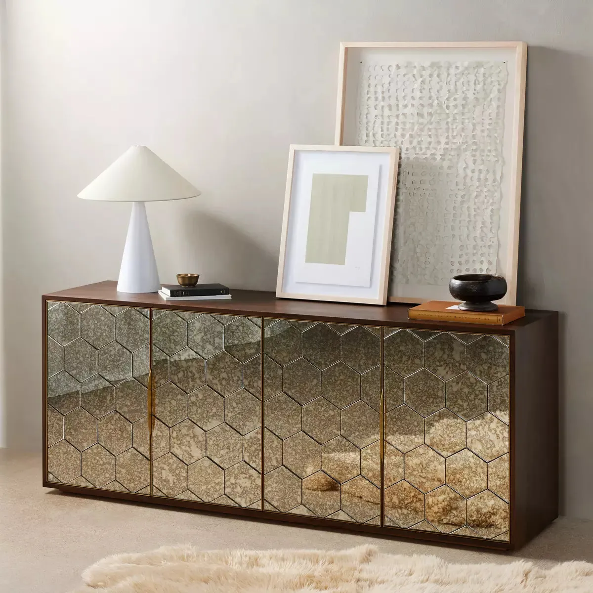 Cybil Sideboard-Dark Walnut