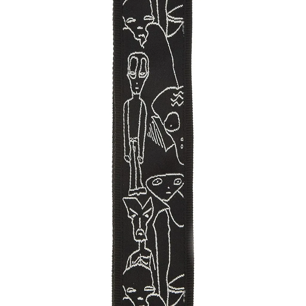DAddario 50JS05 50mm Joe Satriani Guitar Strap, Up in Flames