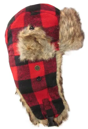 Dakota Dan Plaid Winter Hat