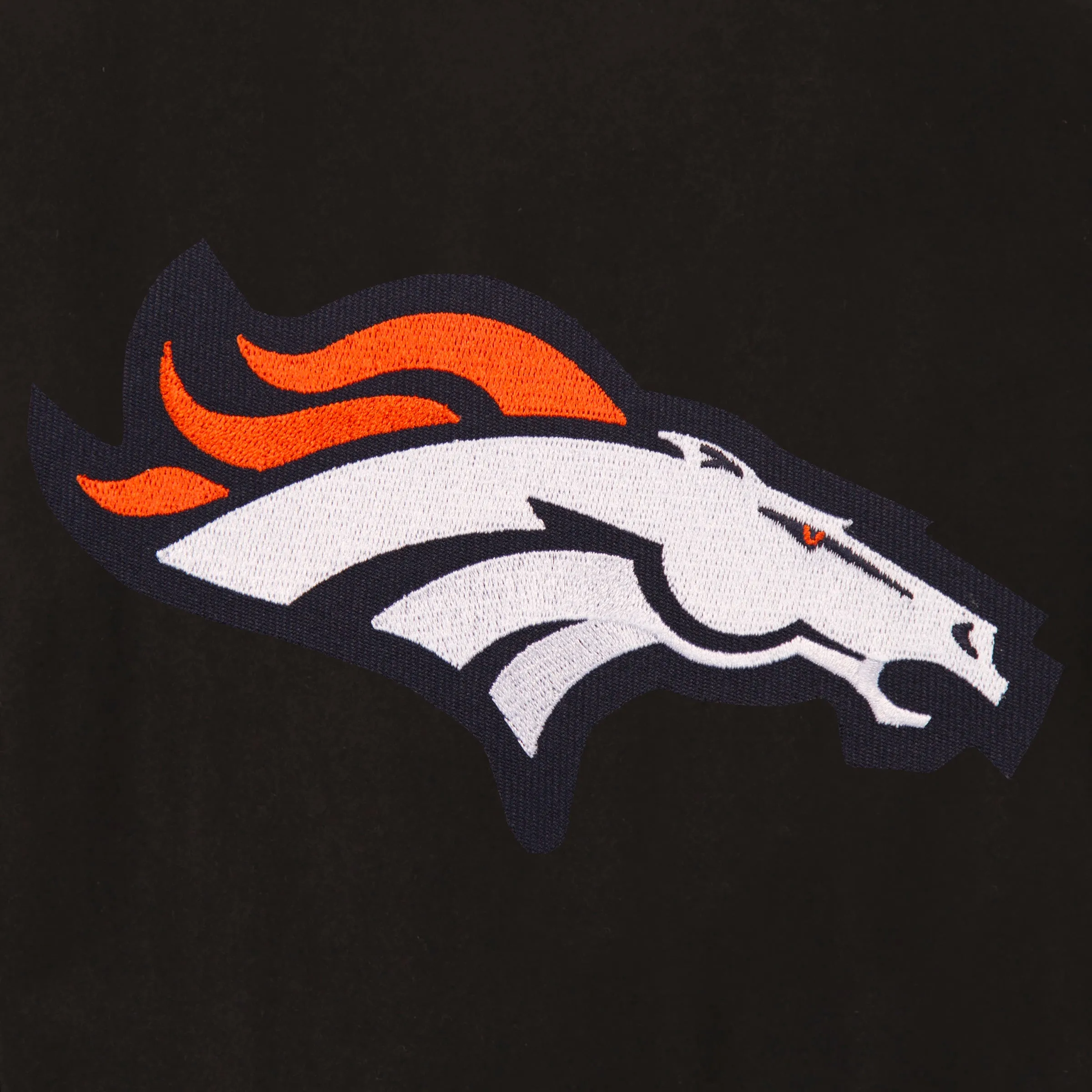 Denver Broncos Reversible Wool and Leather Jacket