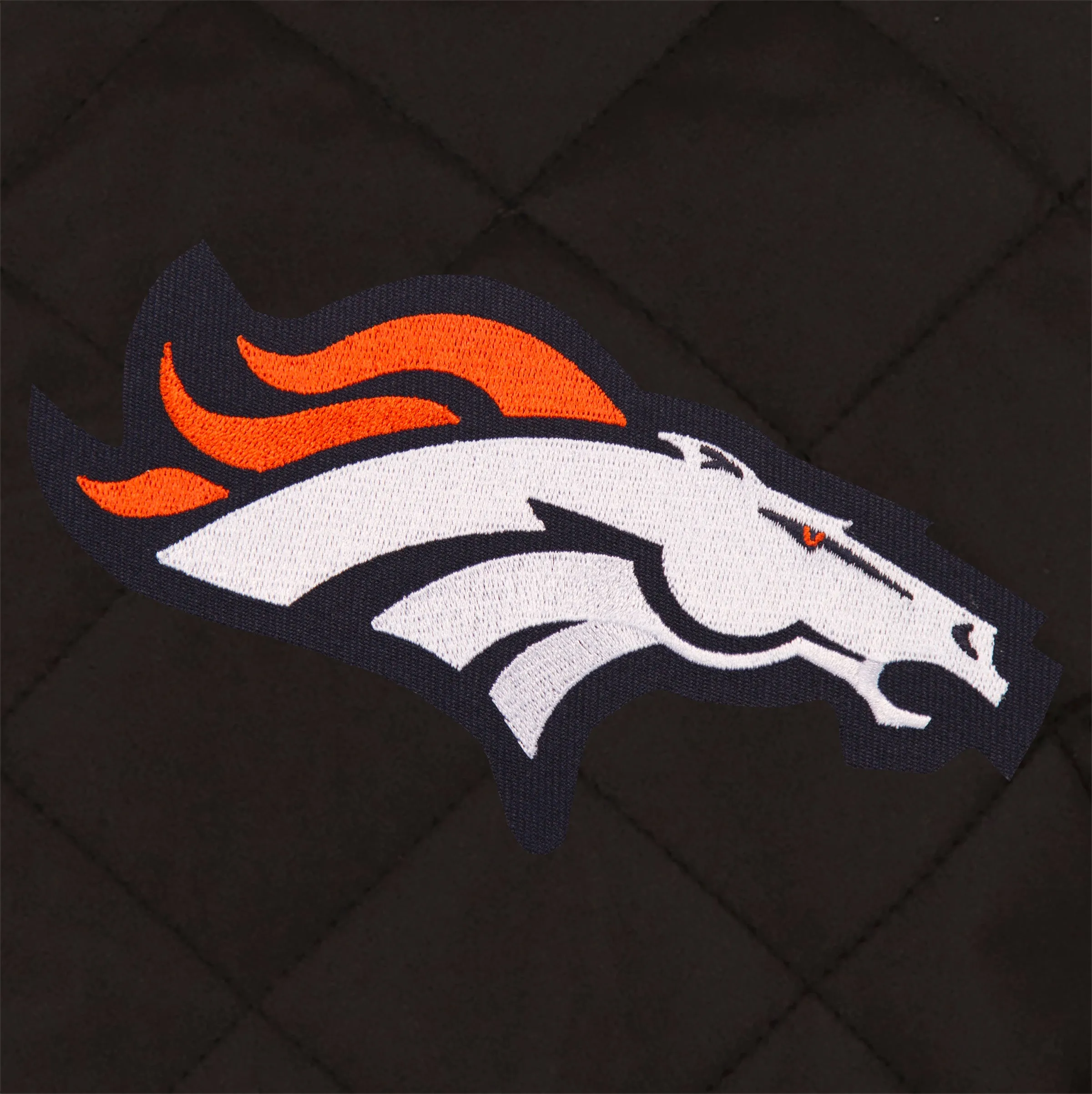 Denver Broncos Reversible Wool and Leather Jacket