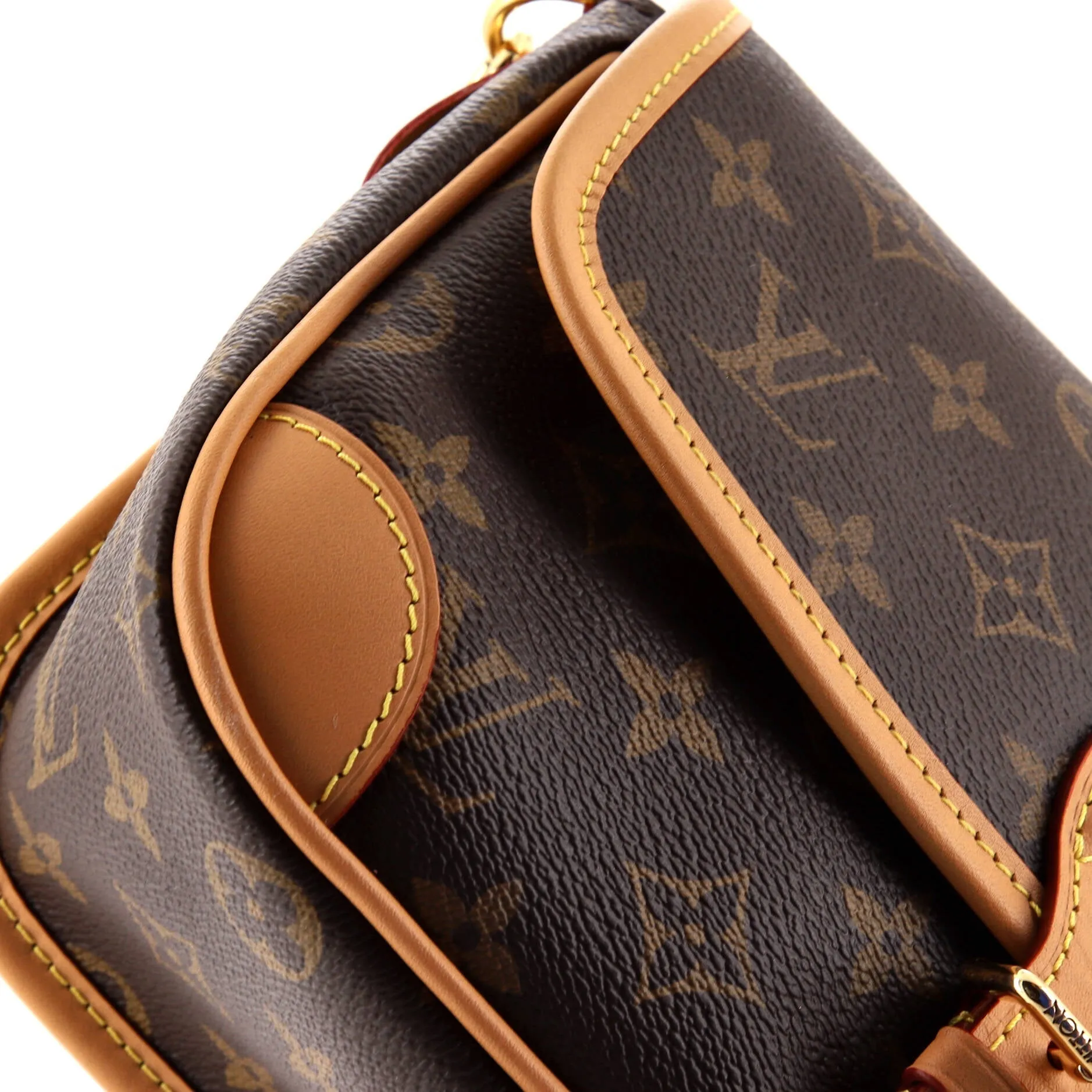 Designer Diane NM Handbag Monogram Canvas