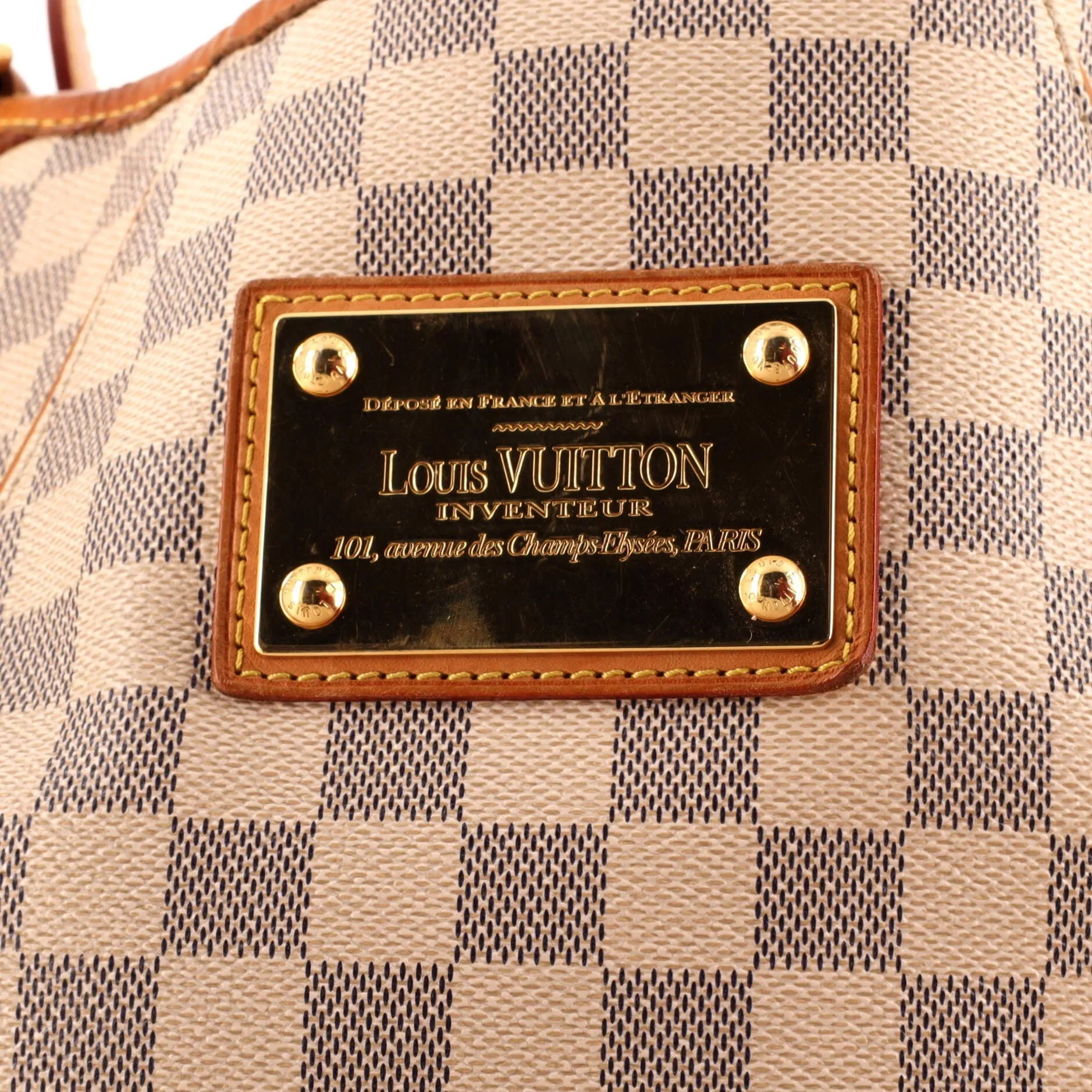 Designer Galliera Handbag Damier GM
