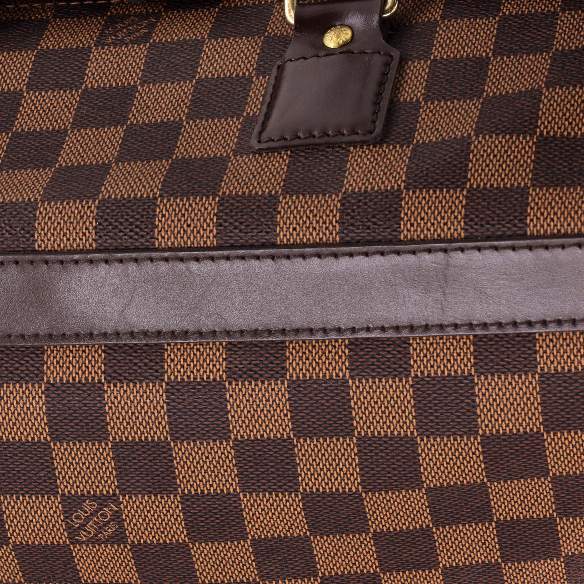 Designer Grimaud Handbag Damier
