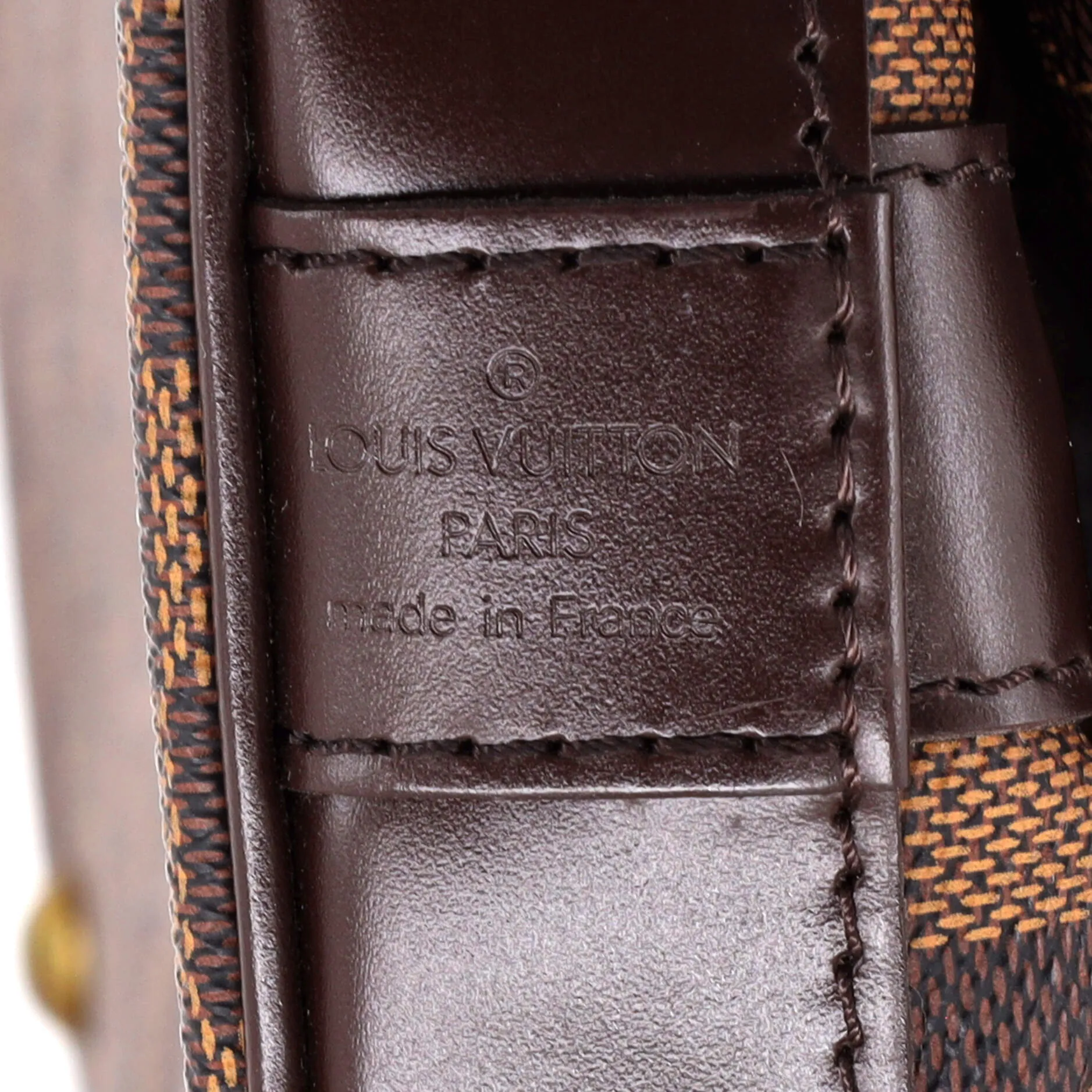 Designer Grimaud Handbag Damier