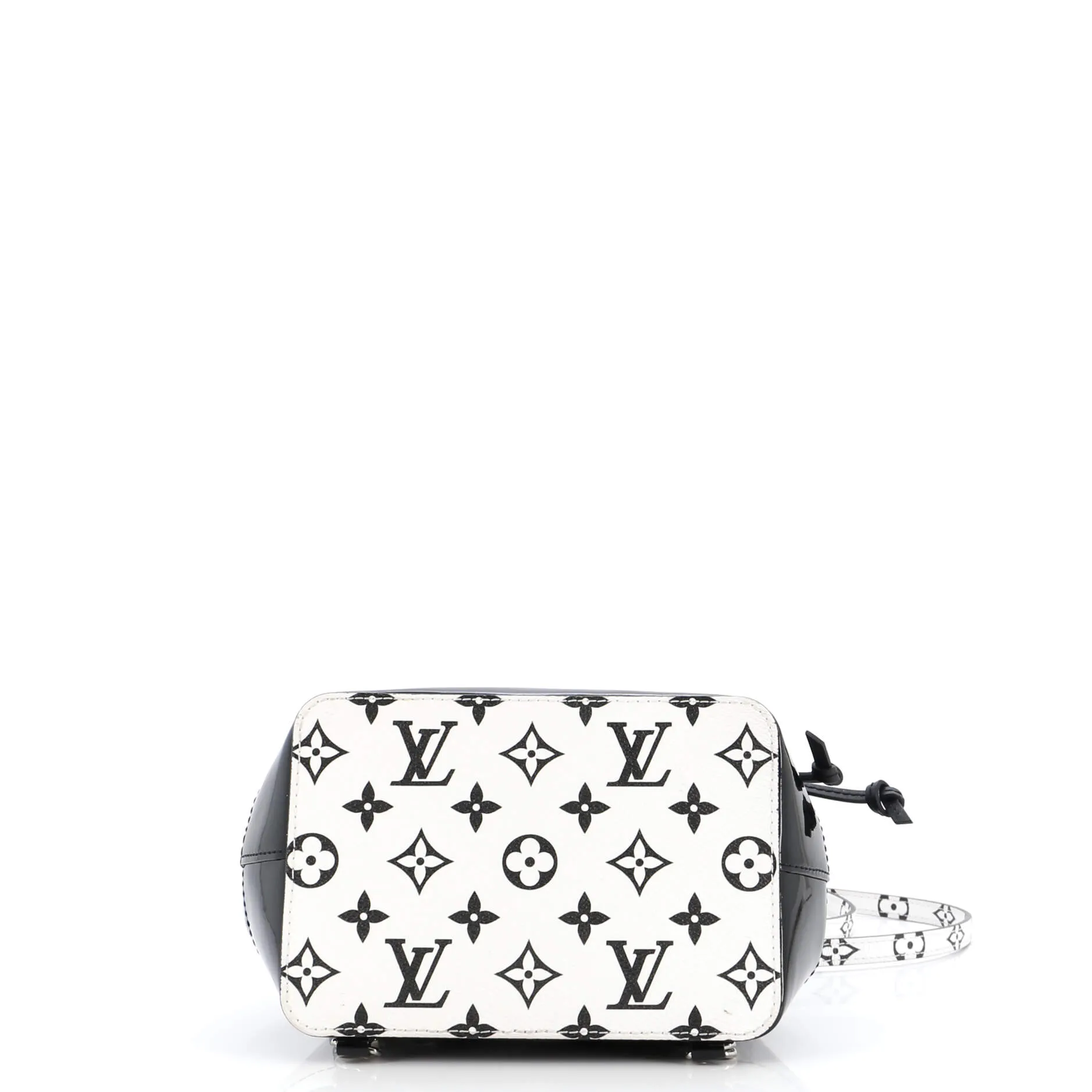 Designer Hot Springs Backpack Vernis with Monogram Canvas