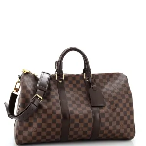 Designer Keepall Bandouliere Bag Damier 45