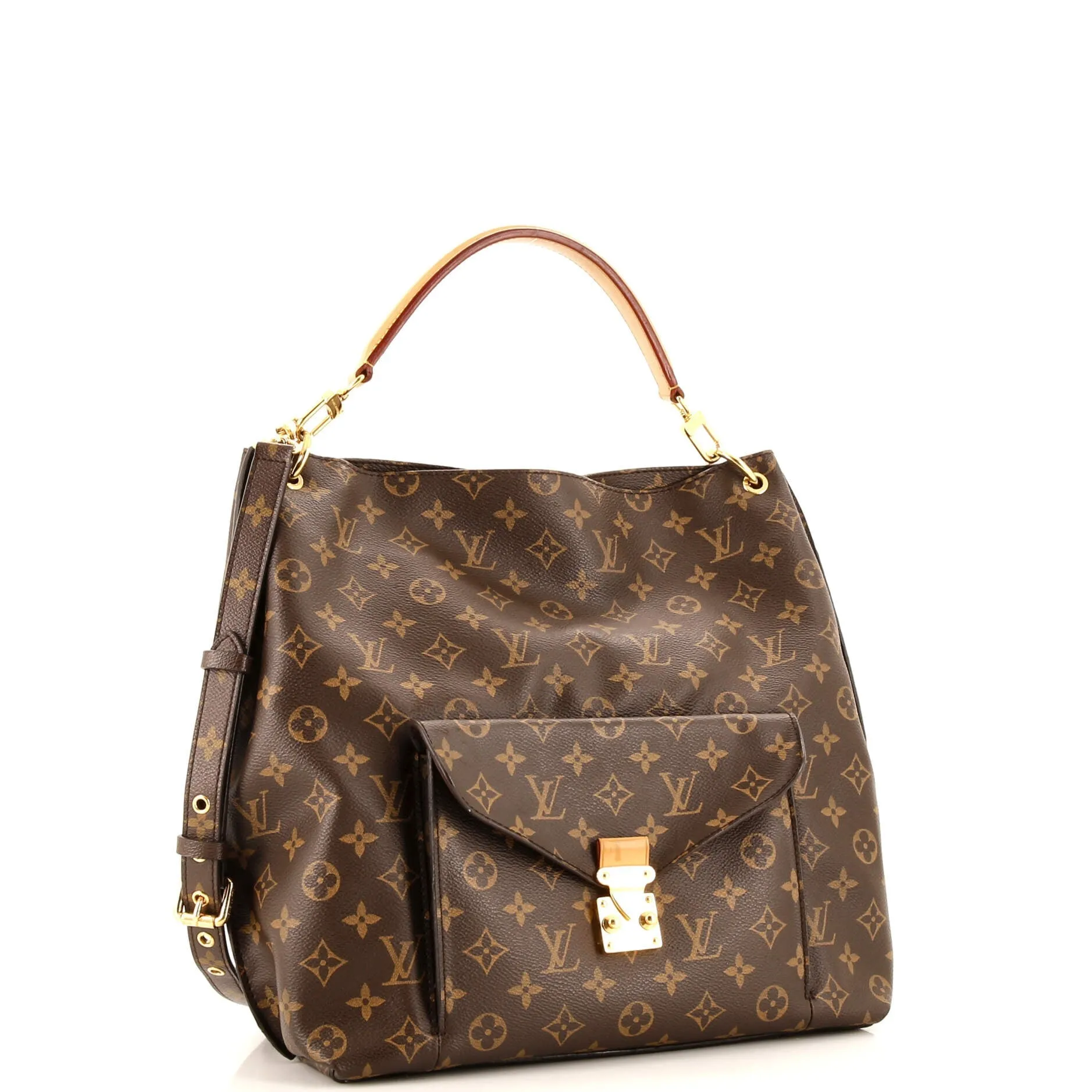 Designer Metis Hobo Monogram Canvas