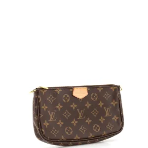 Designer Multi Pochette Accessoires Pouch Monogram Canvas Large