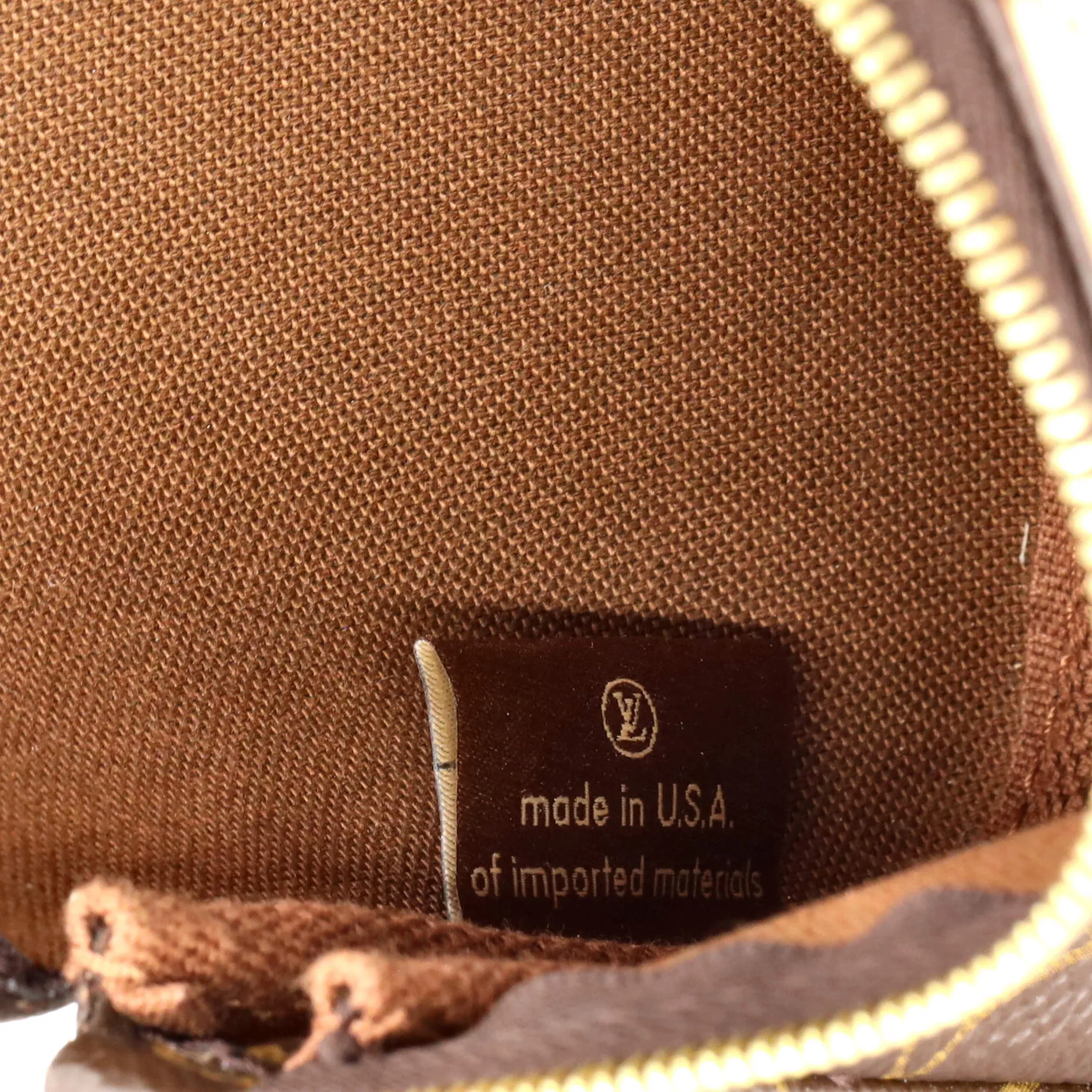 Designer Multi Pochette Accessoires Pouch Monogram Canvas Small
