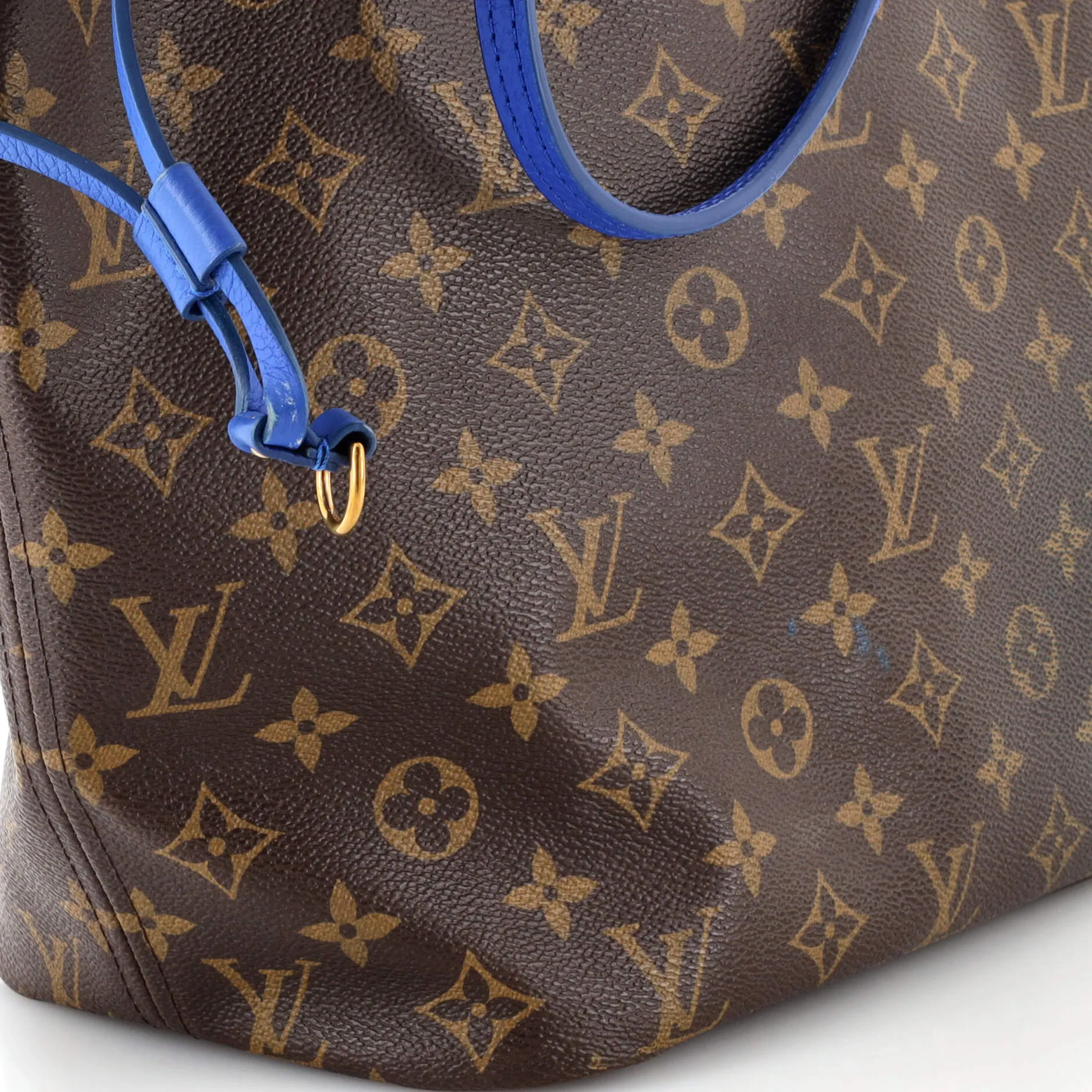 Designer Neverfull Tote Limited Edition Ikat Monogram Canvas MM