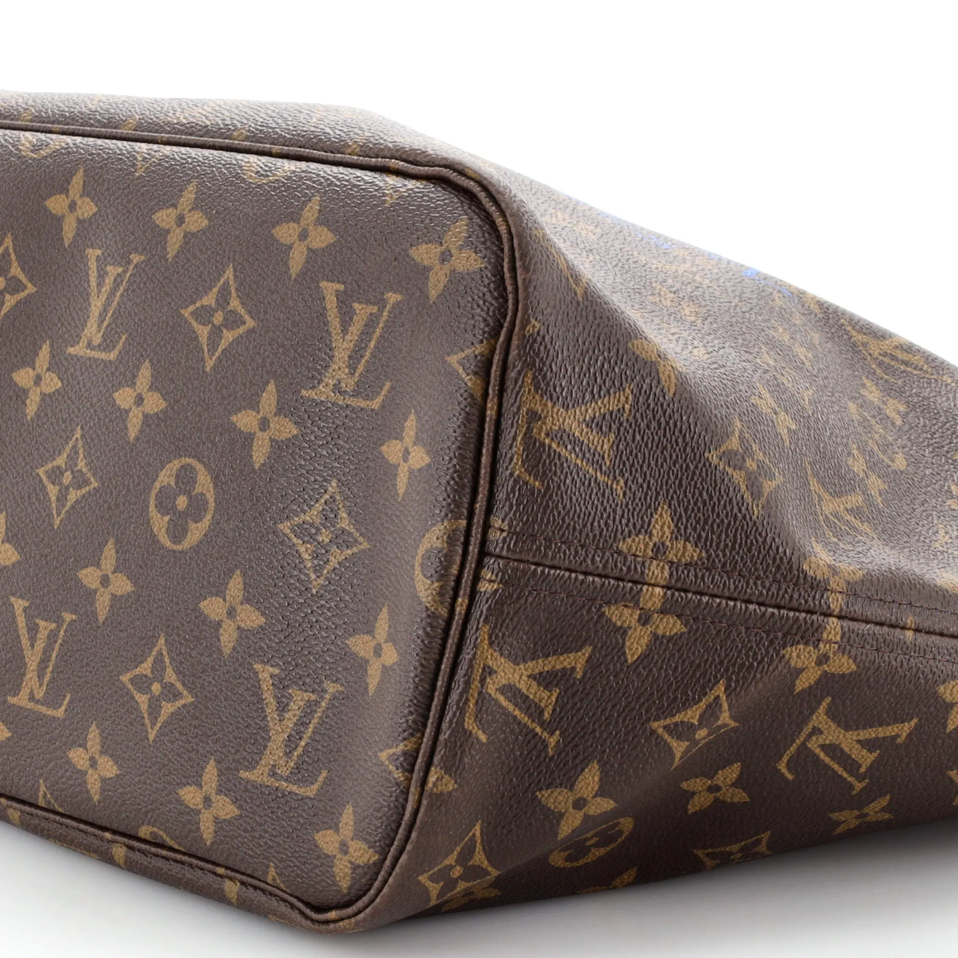 Designer Neverfull Tote Limited Edition Ikat Monogram Canvas MM