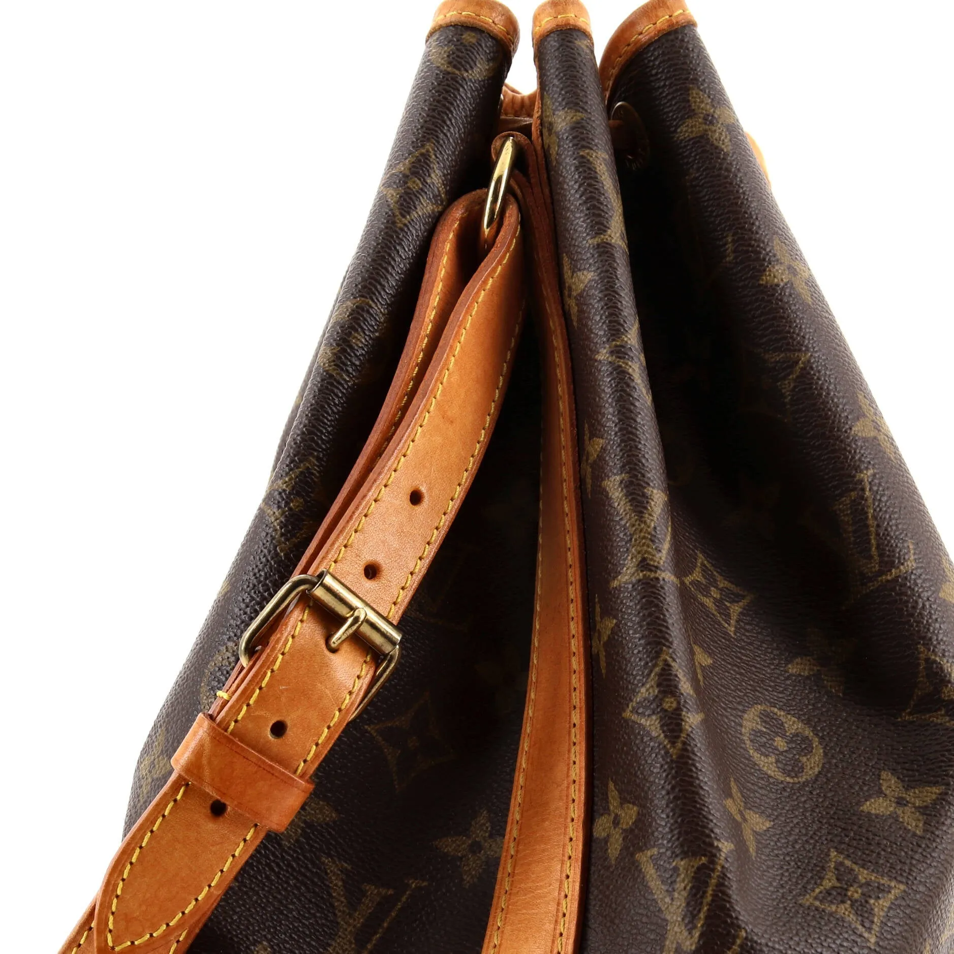 Designer Noe Handbag Monogram Canvas Large