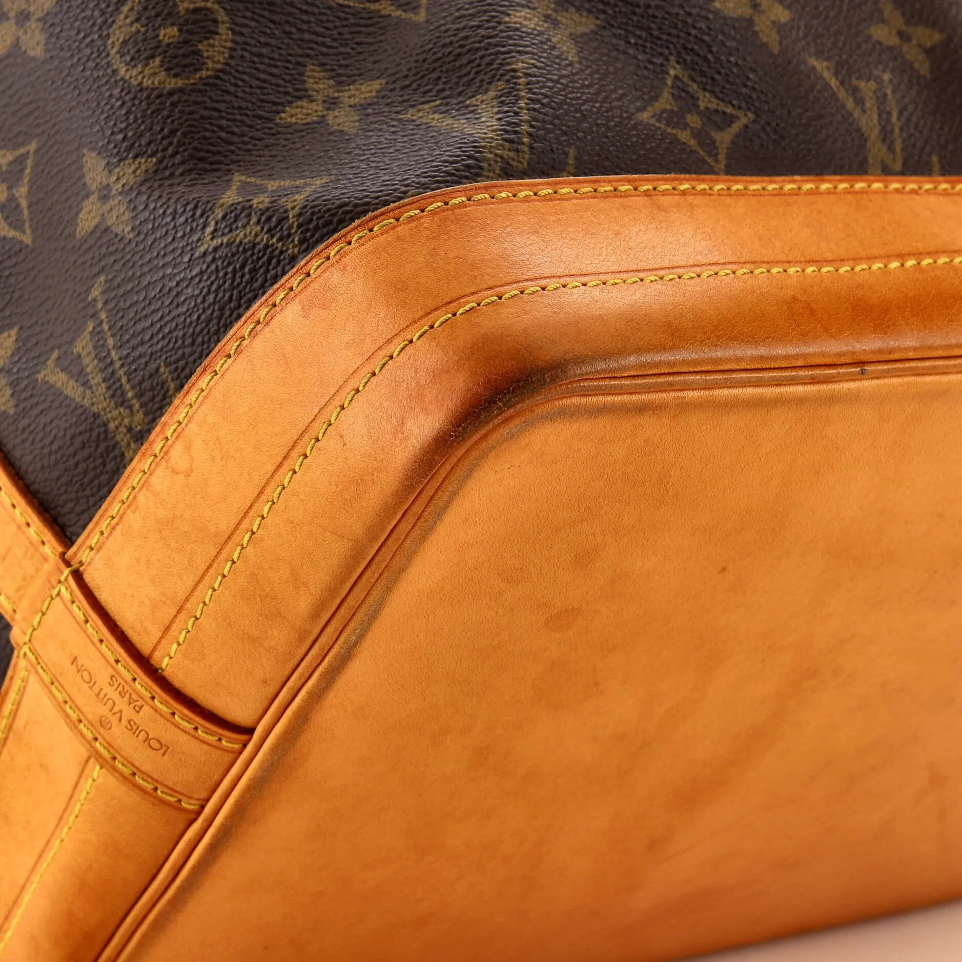 Designer Noe Handbag Monogram Canvas Large