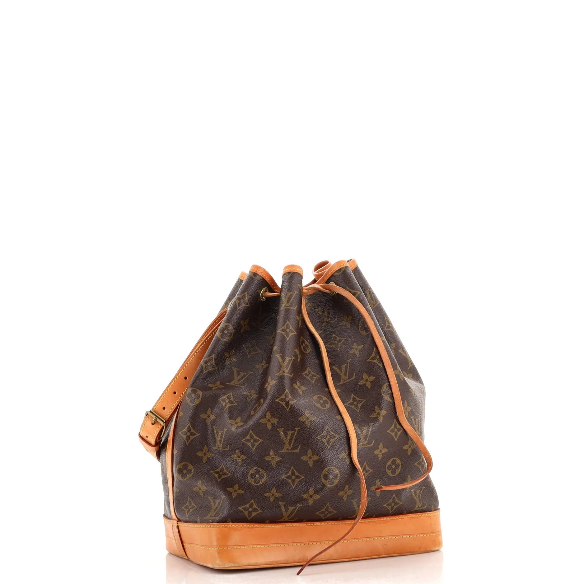Designer Noe Handbag Monogram Canvas Large