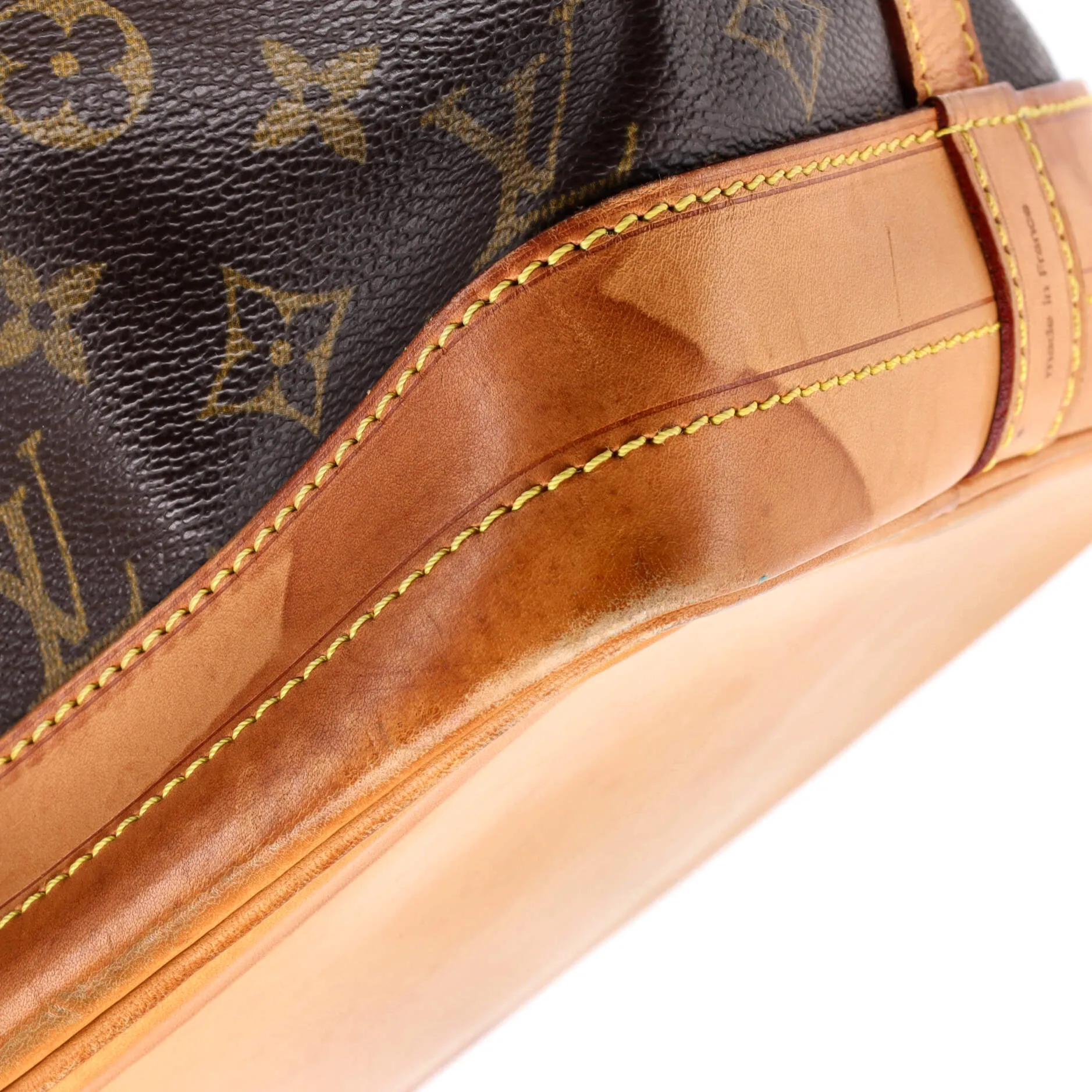 Designer Noe Handbag Monogram Canvas Large