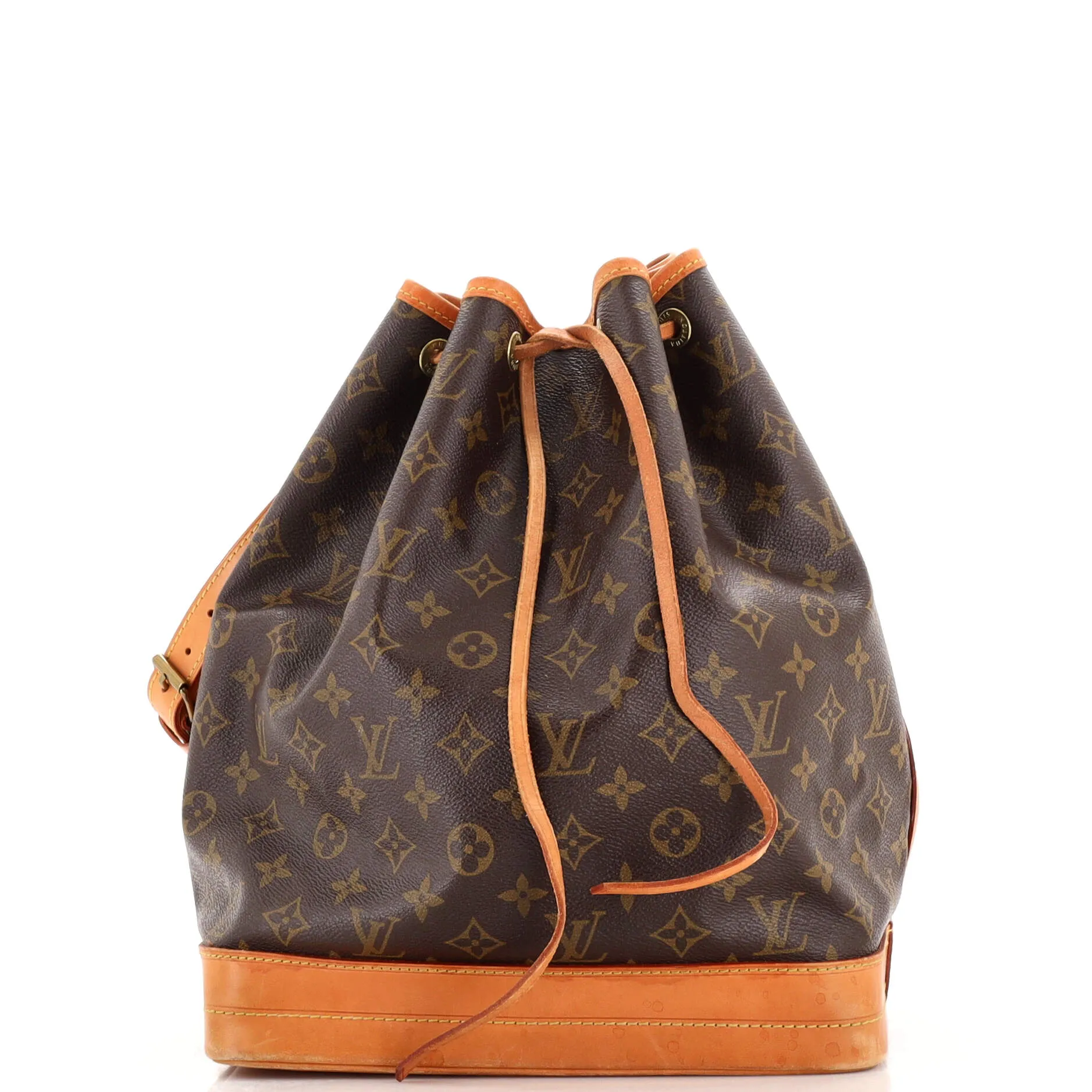 Designer Noe Handbag Monogram Canvas Large