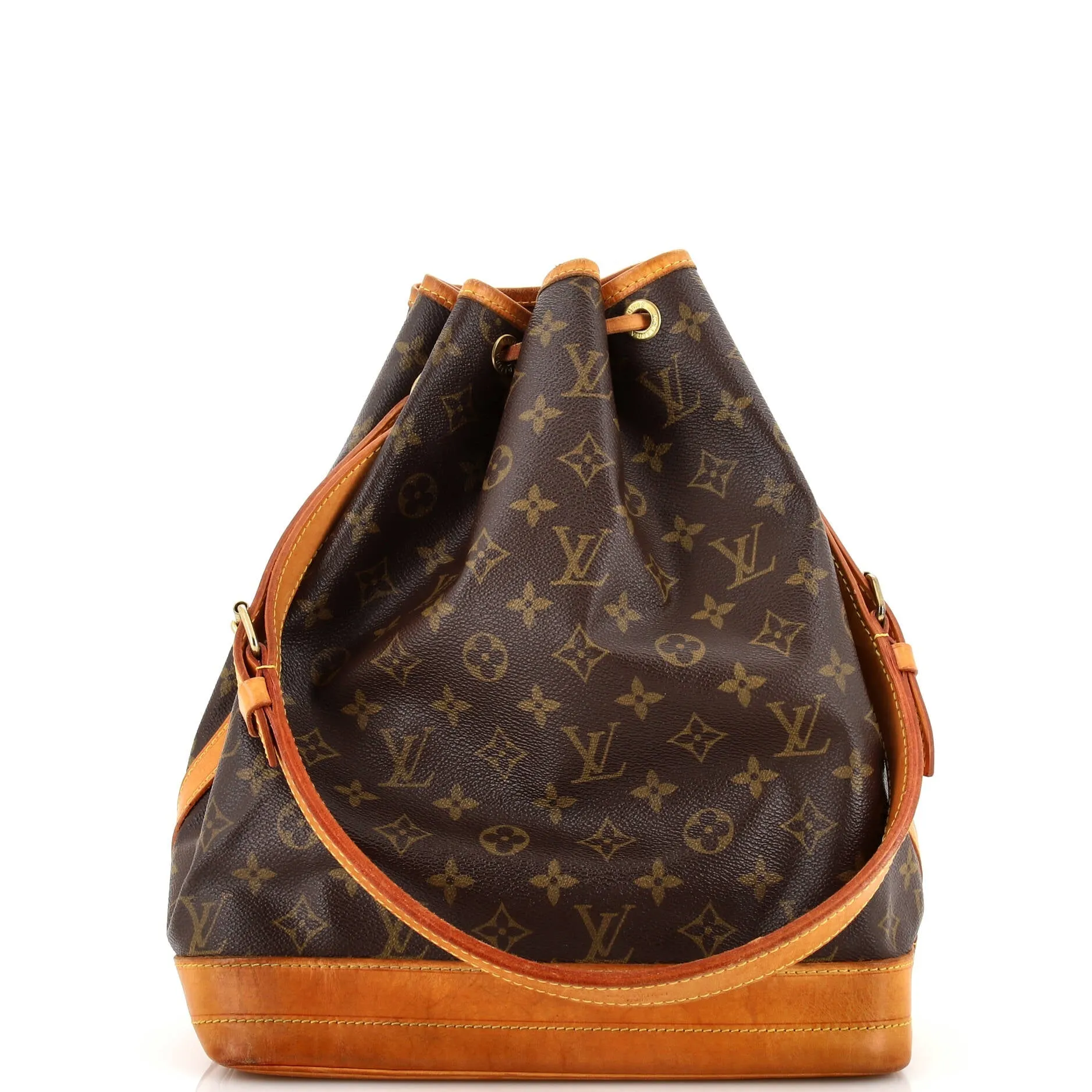 Designer Noe Handbag Monogram Canvas Large