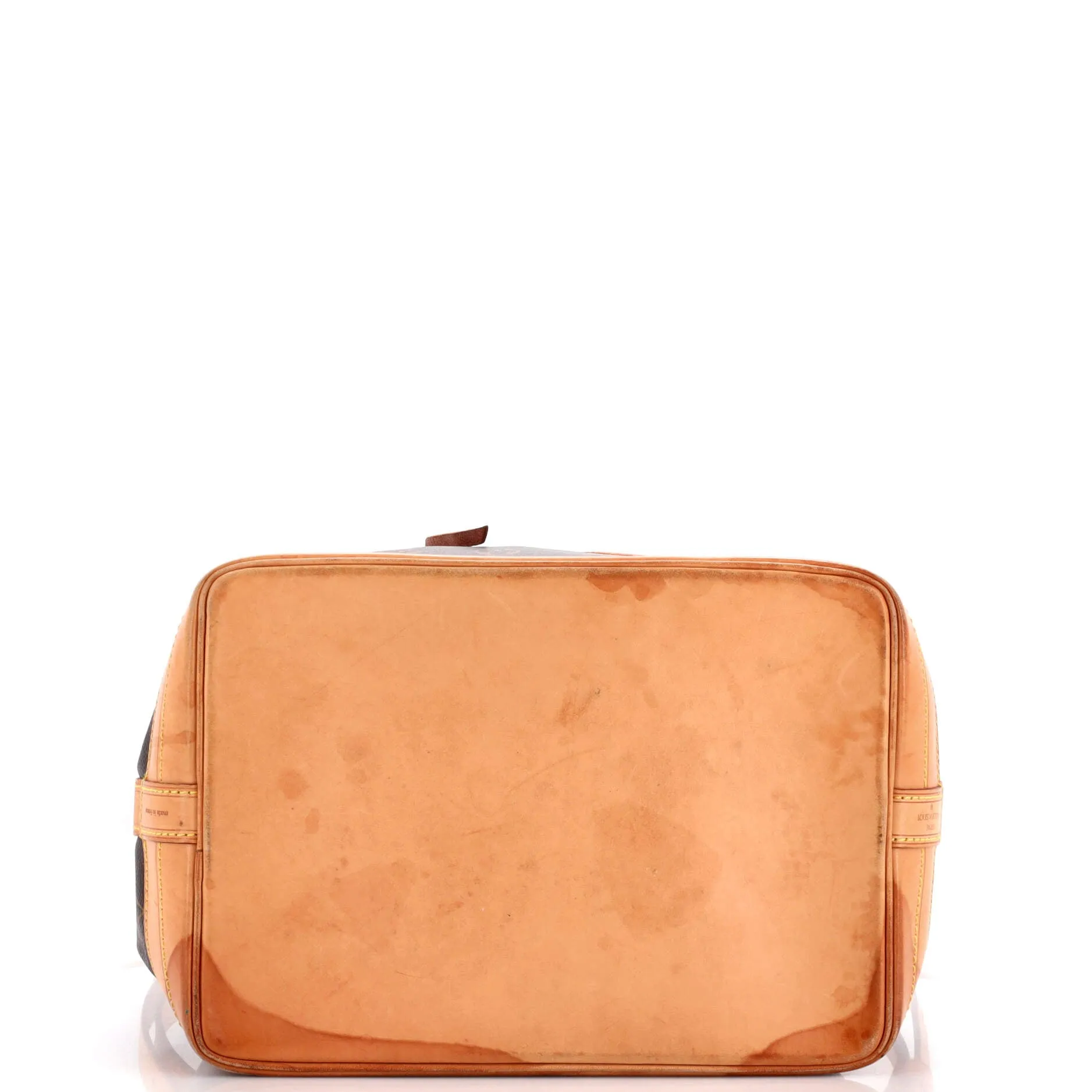 Designer Noe Handbag Monogram Canvas Large