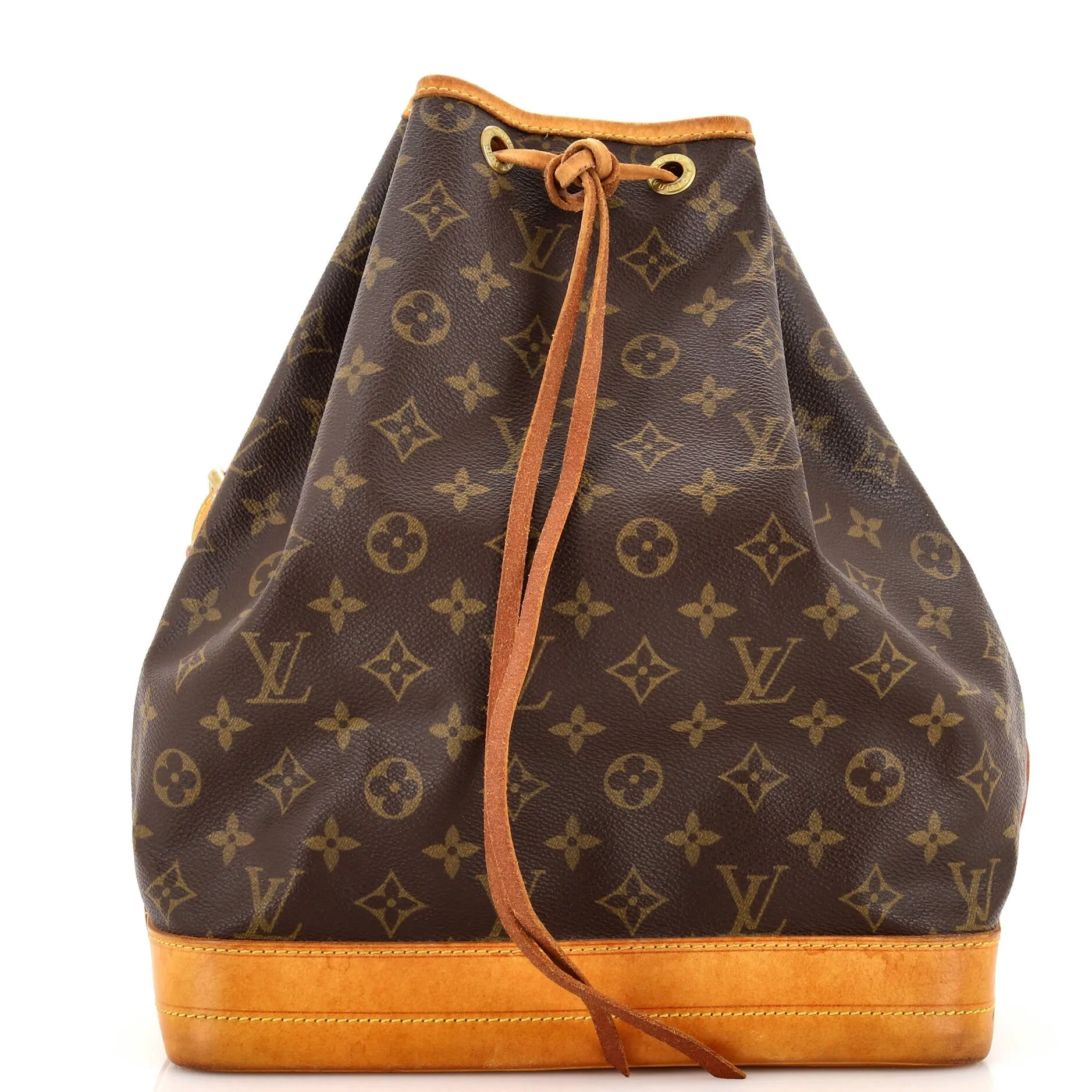 Designer Noe Handbag Monogram Canvas Large