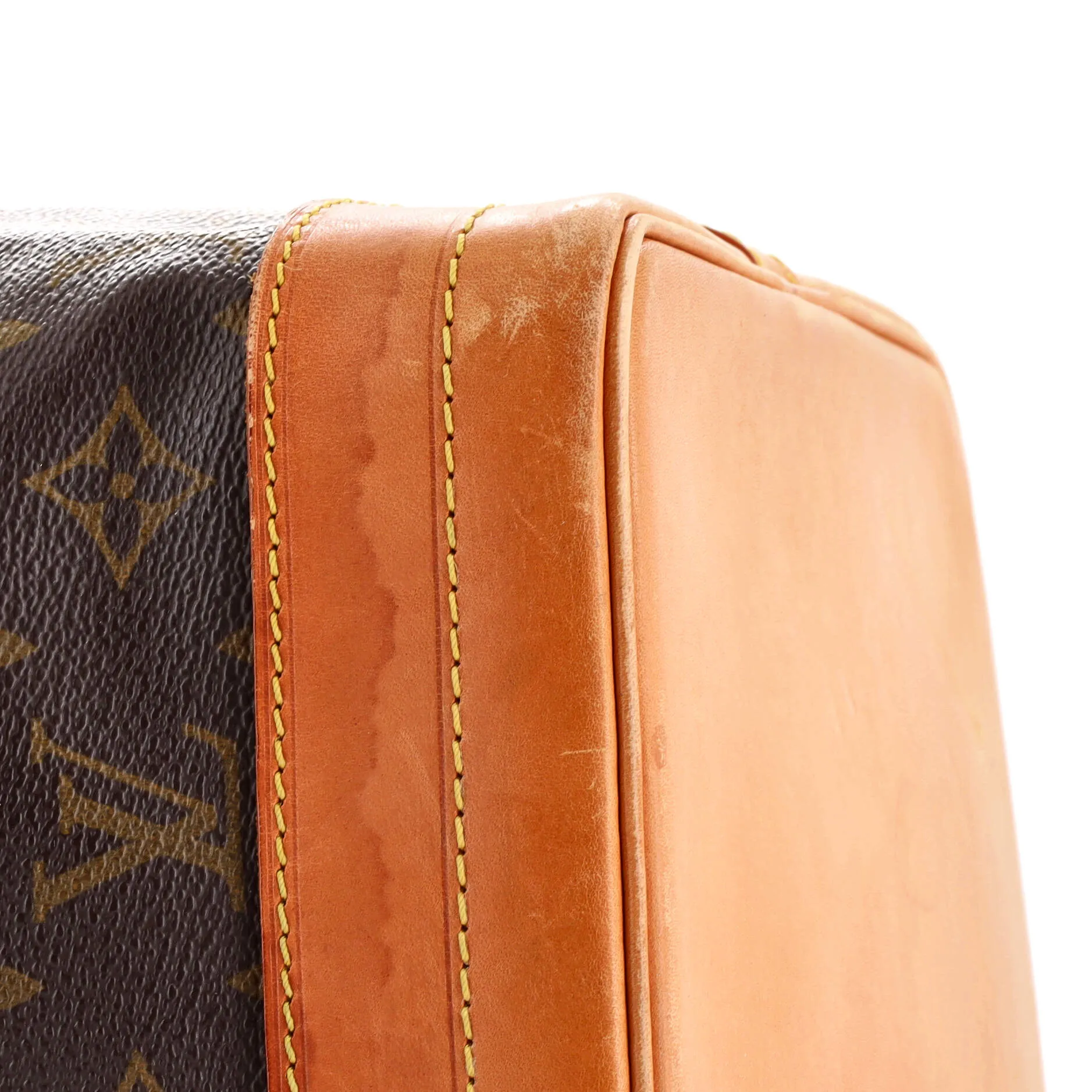 Designer Noe Handbag Monogram Canvas Large
