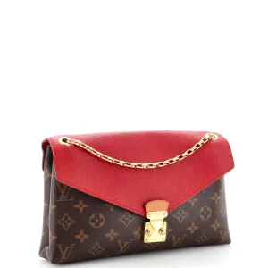 Designer Pallas Chain Shoulder Bag Monogram Canvas and Calfskin