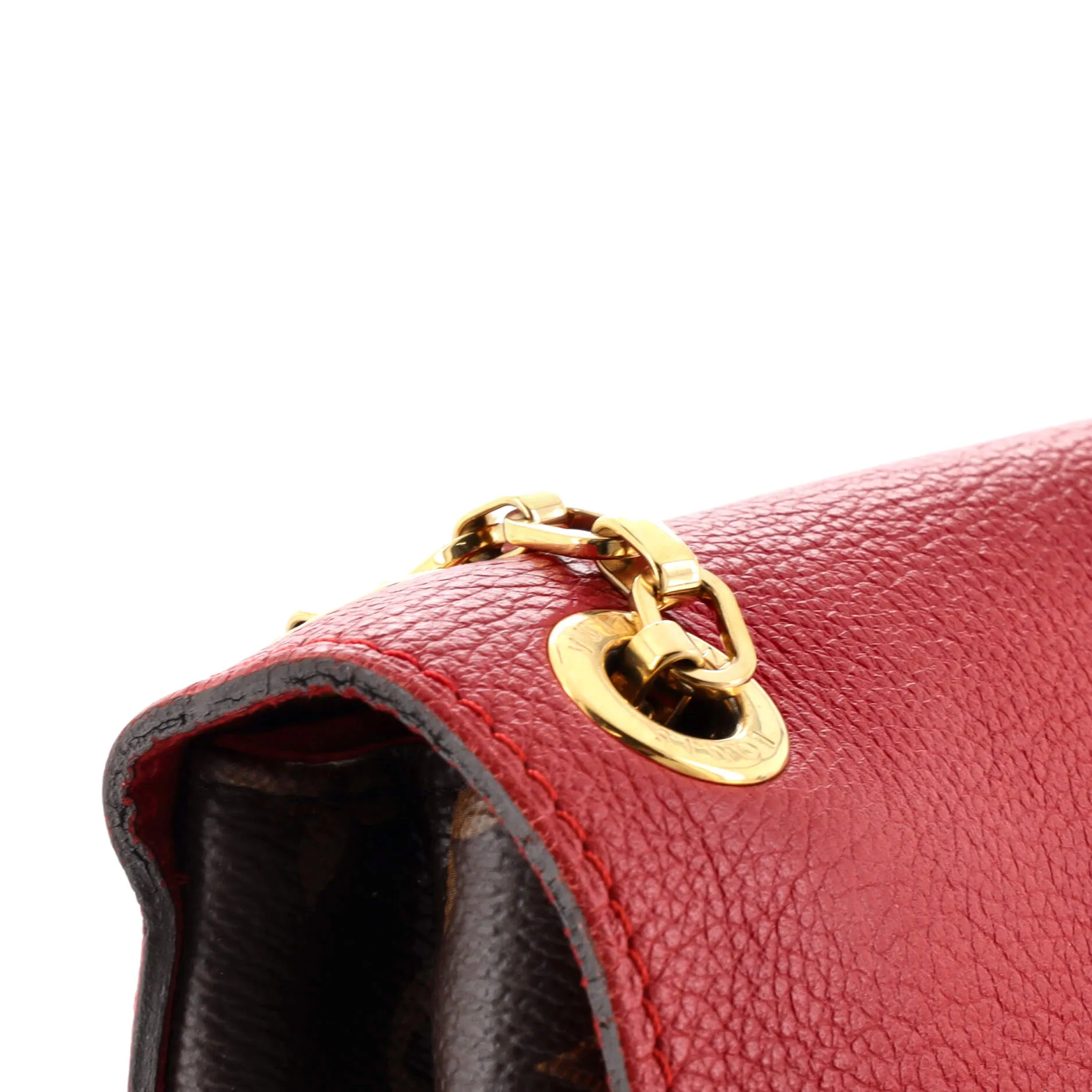 Designer Pallas Chain Shoulder Bag Monogram Canvas and Calfskin