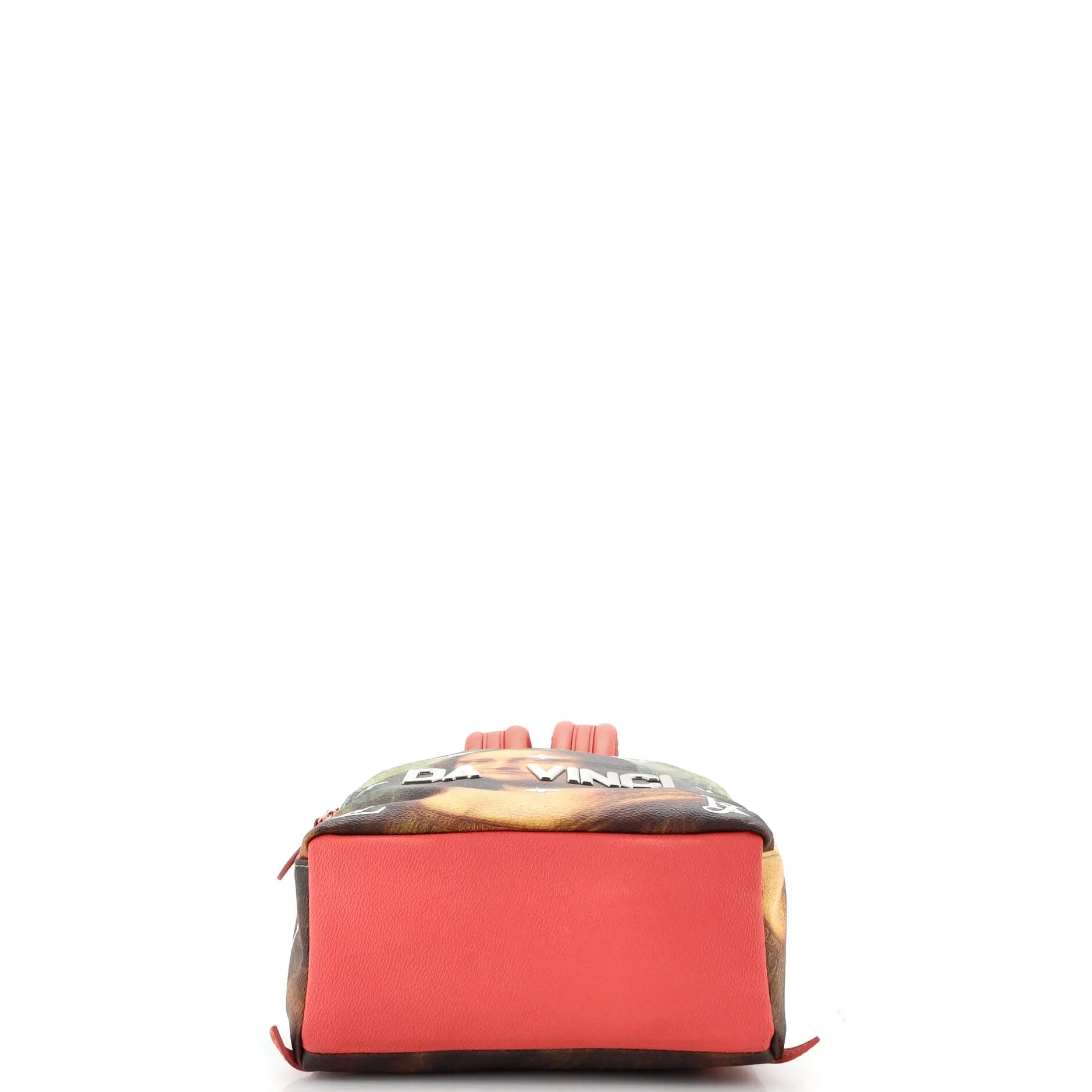 Designer Palm Springs Backpack Limited Edition Jeff Koons Da Vinci Print Canvas PM