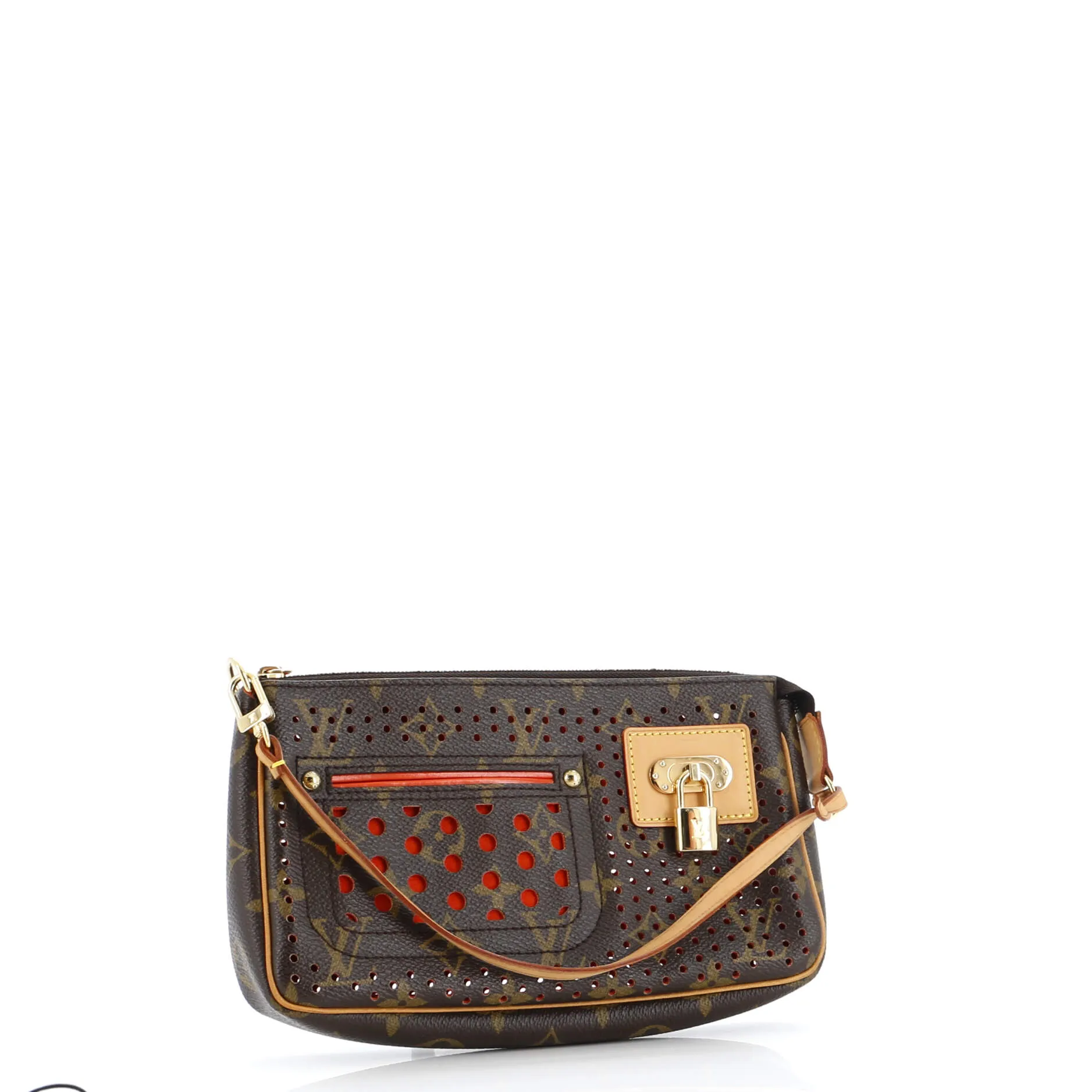 Designer Pochette Accessoires Perforated Monogram Canvas