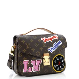 Designer Pochette Metis Limited Edition Patches Monogram Canvas