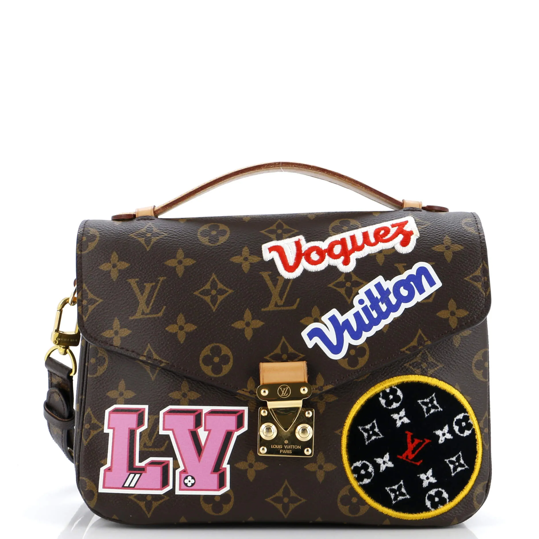 Designer Pochette Metis Limited Edition Patches Monogram Canvas