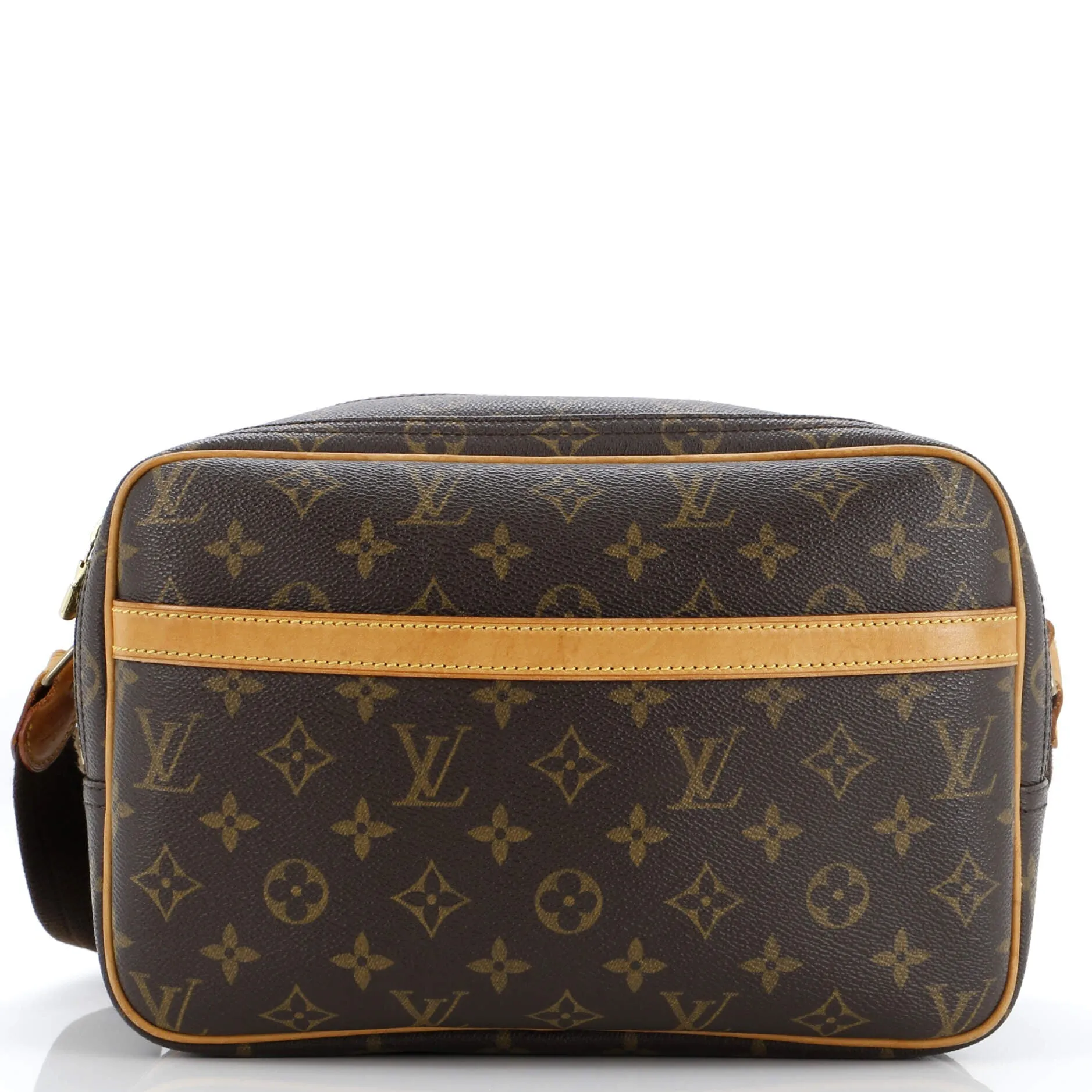 Designer Reporter Bag Monogram Canvas PM