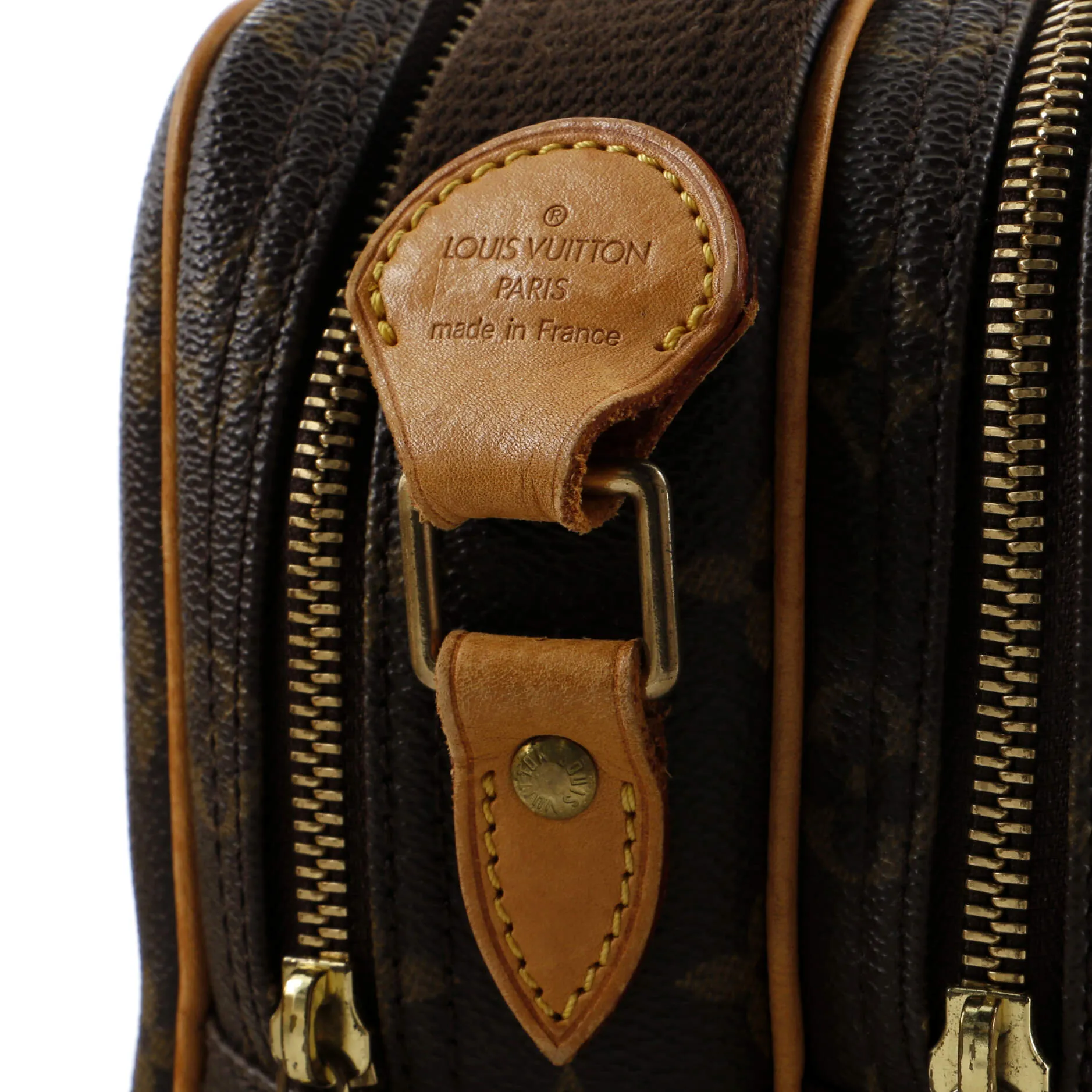 Designer Reporter Bag Monogram Canvas PM