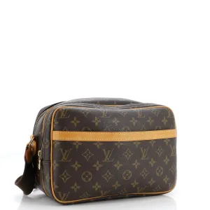 Designer Reporter Bag Monogram Canvas PM