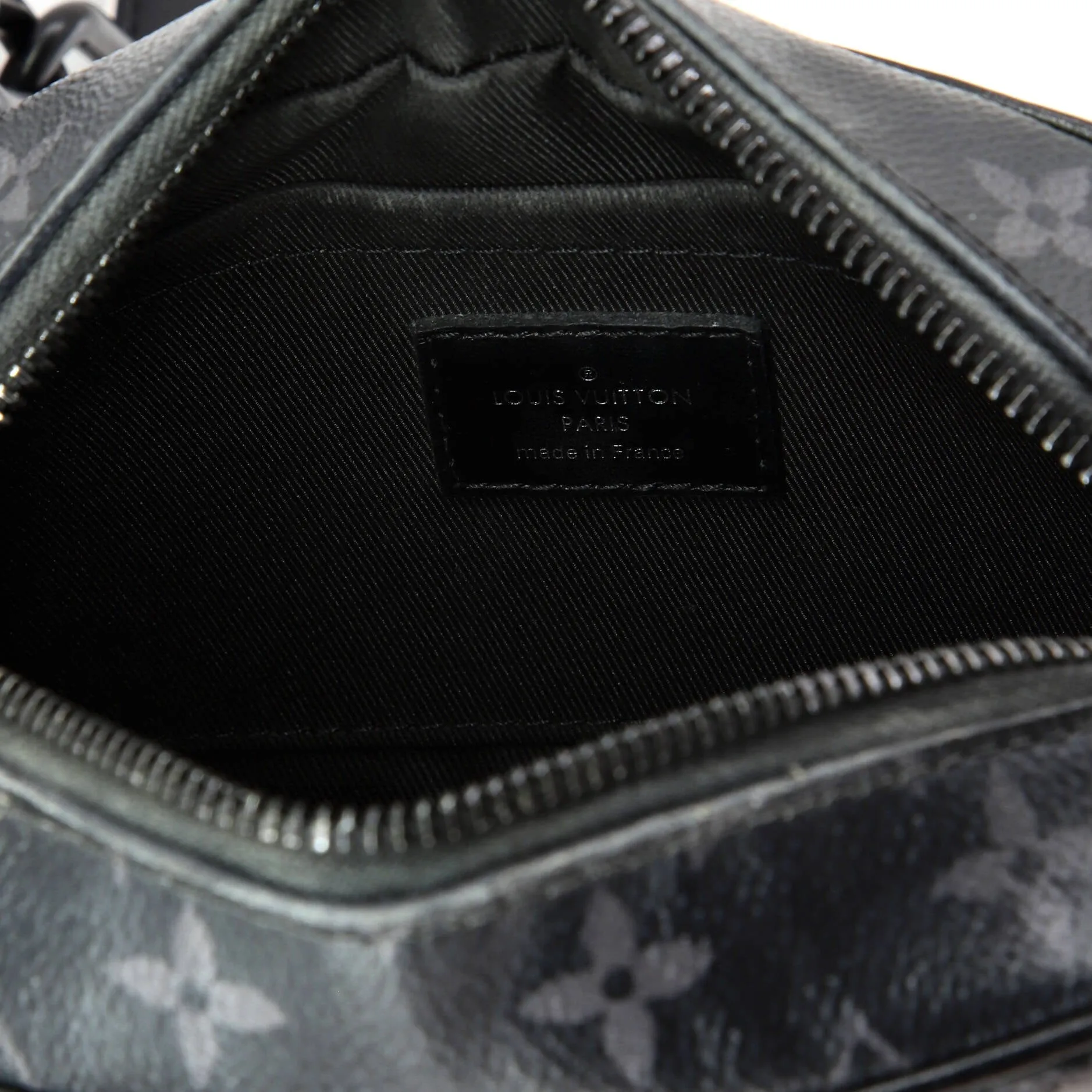 Designer Soft Trunk Bag Monogram Eclipse Canvas Mini