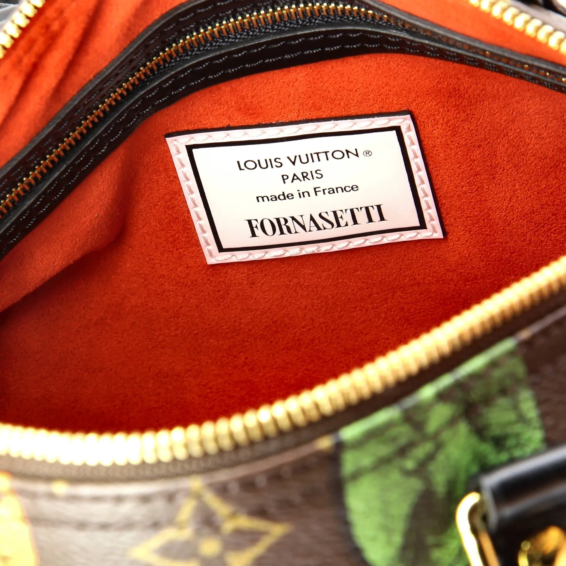 Designer Speedy Bandouliere Bag Limited Edition Fornasetti Cameo Monogram Canvas 25