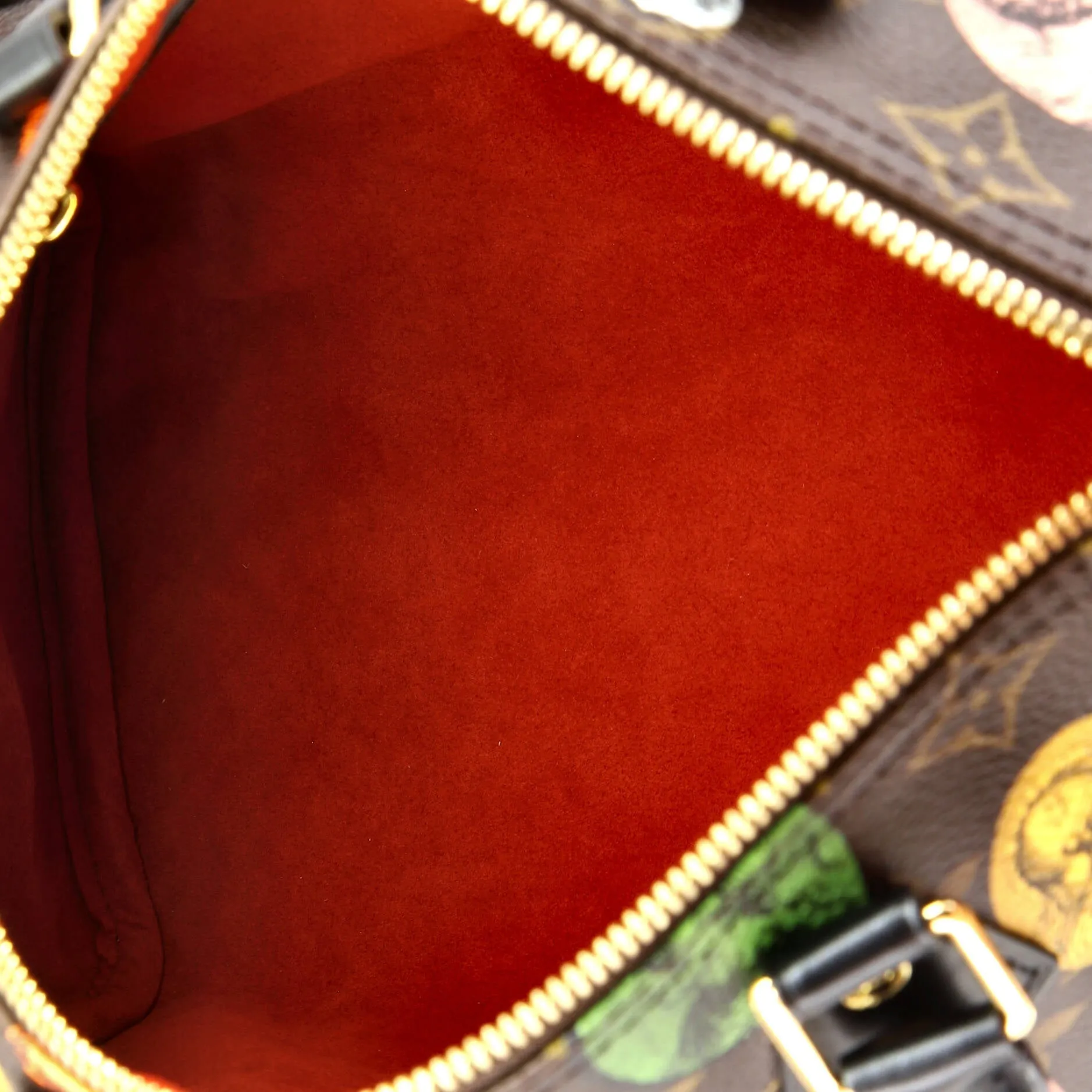 Designer Speedy Bandouliere Bag Limited Edition Fornasetti Cameo Monogram Canvas 25