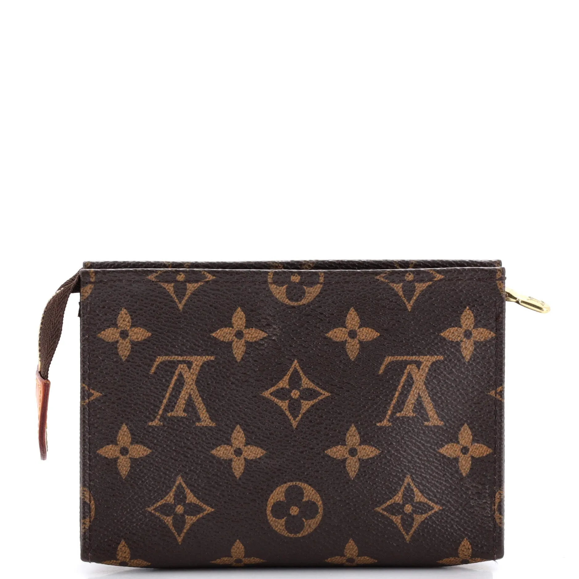Designer Toiletry Pouch Monogram Canvas 15