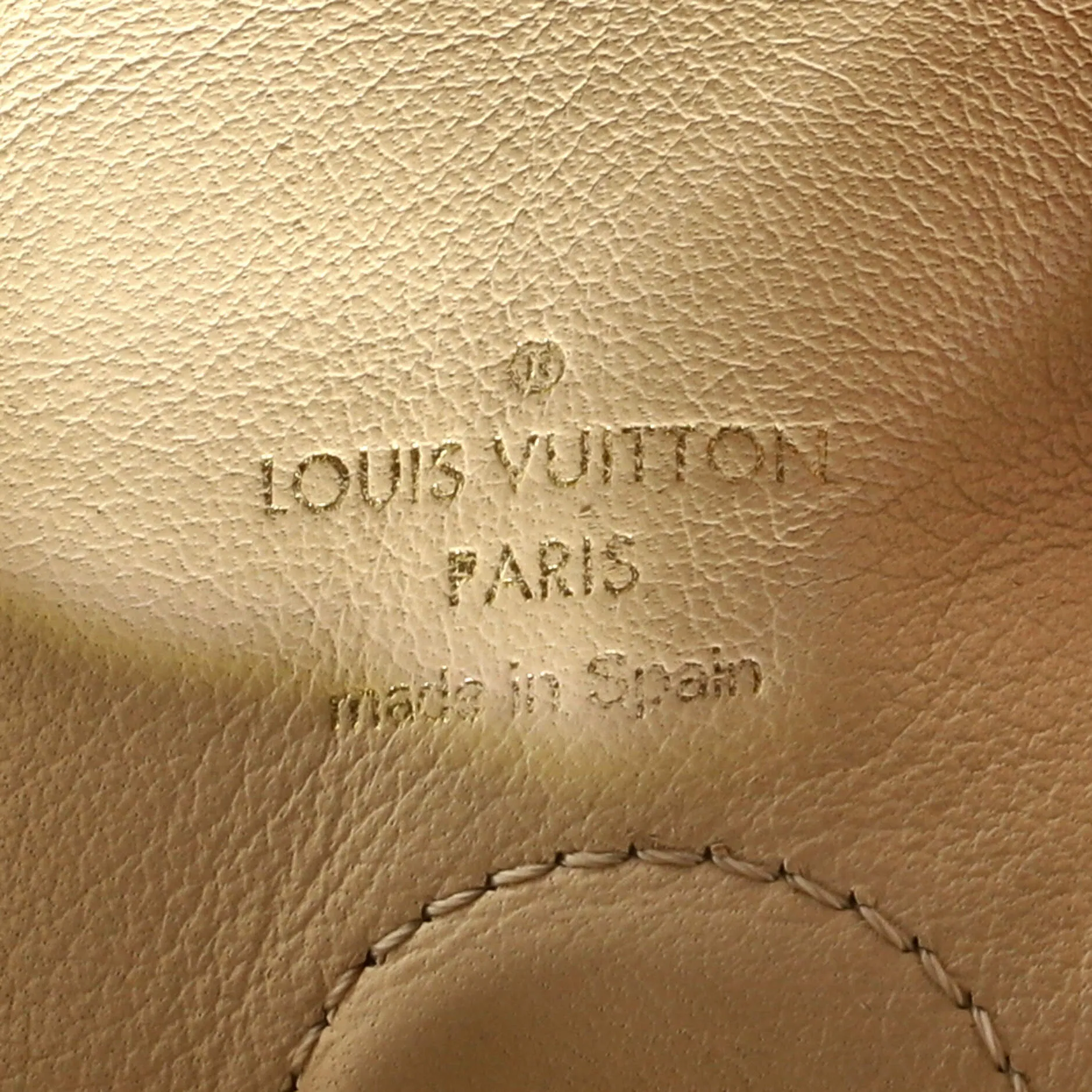 Designer Tuileries Besace Bag Monogram Canvas with Leather
