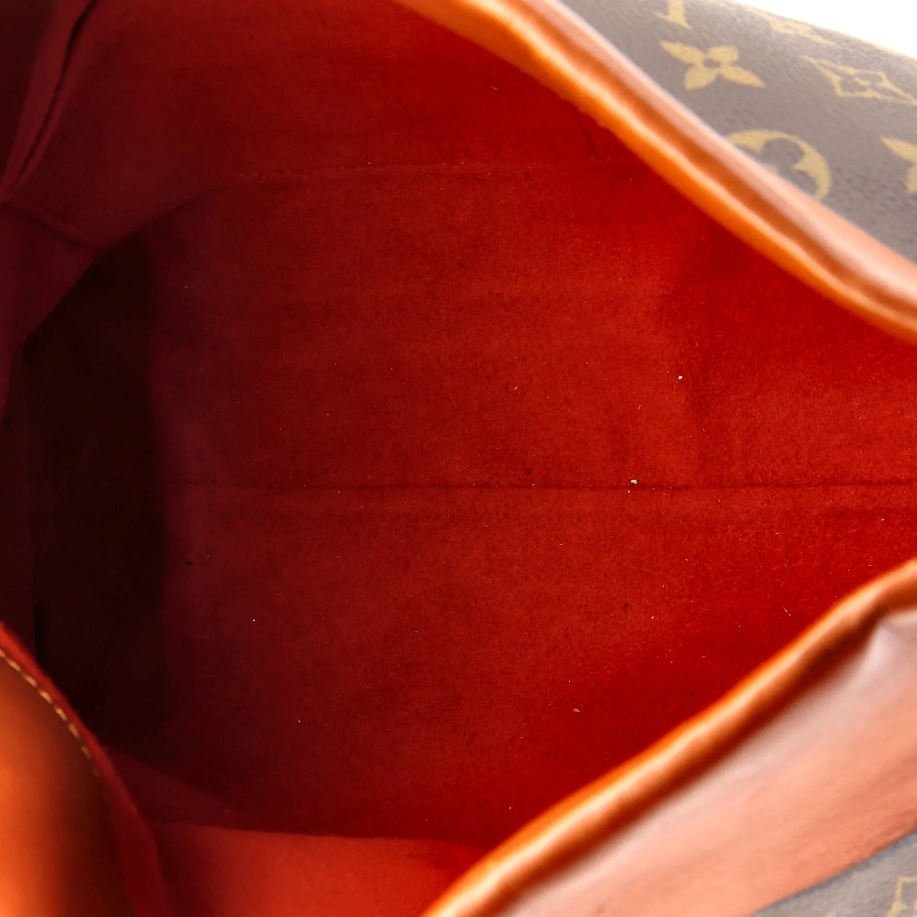 Designer Tuileries Besace Bag Monogram Canvas with Leather
