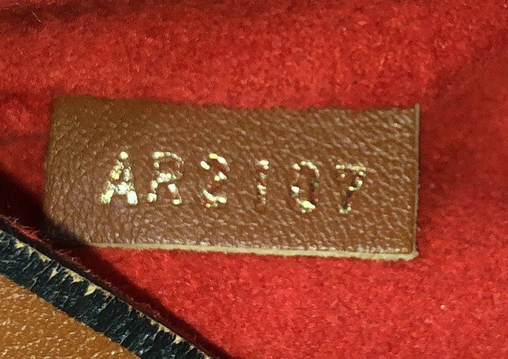Designer Tuileries Besace Bag Monogram Canvas with Leather